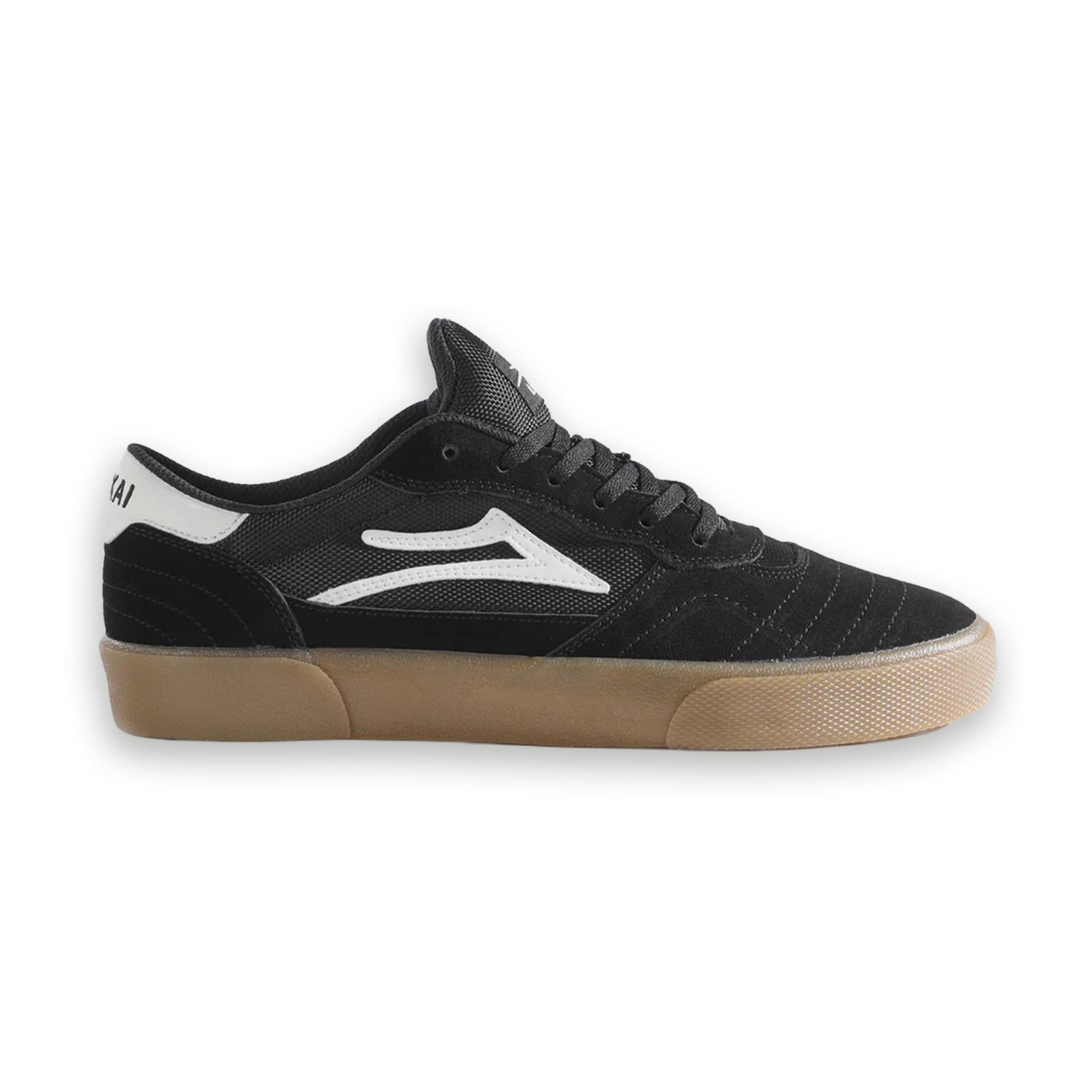 LAKAI - CAMBRIDGE - BLACK/GUM
