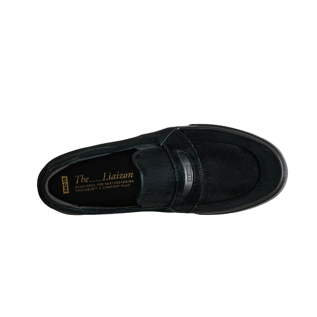 GLOBE - Liaizon - Black Suede