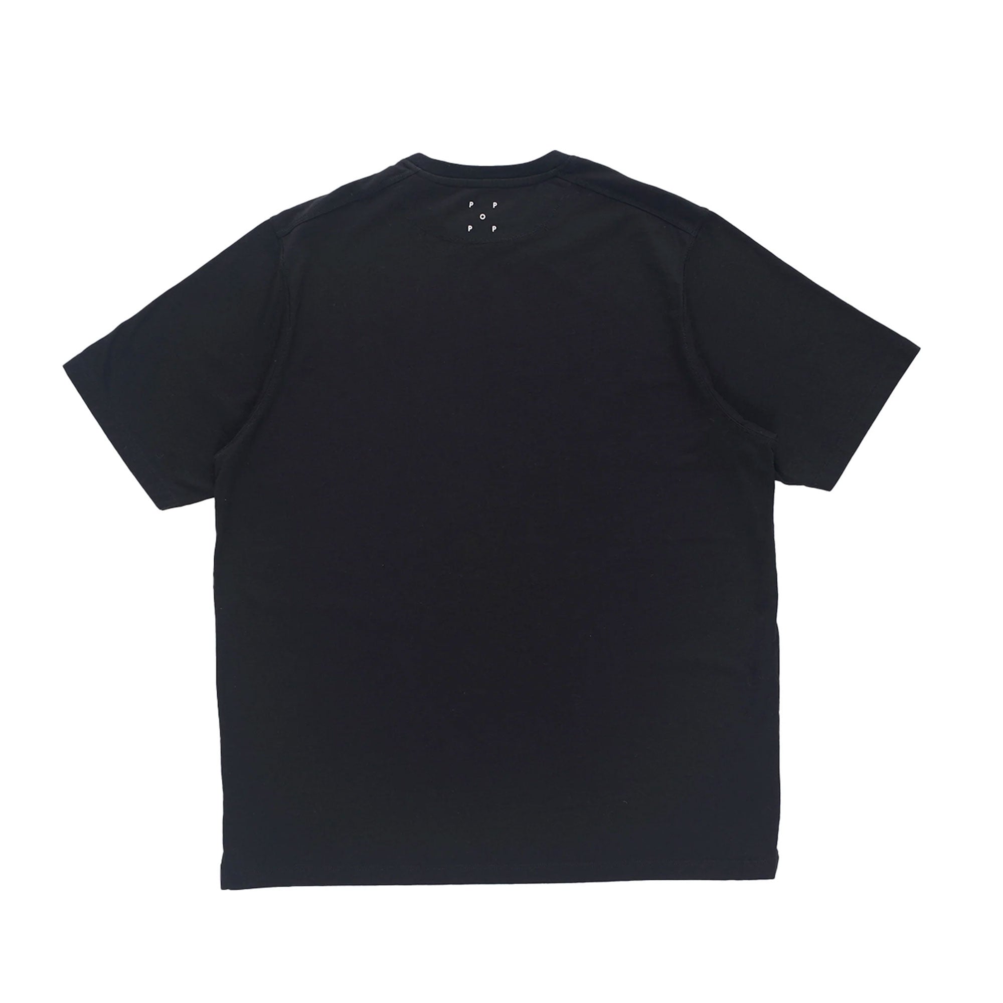 POP TRADING COMPANY - Sudadera con capucha negra y blanca