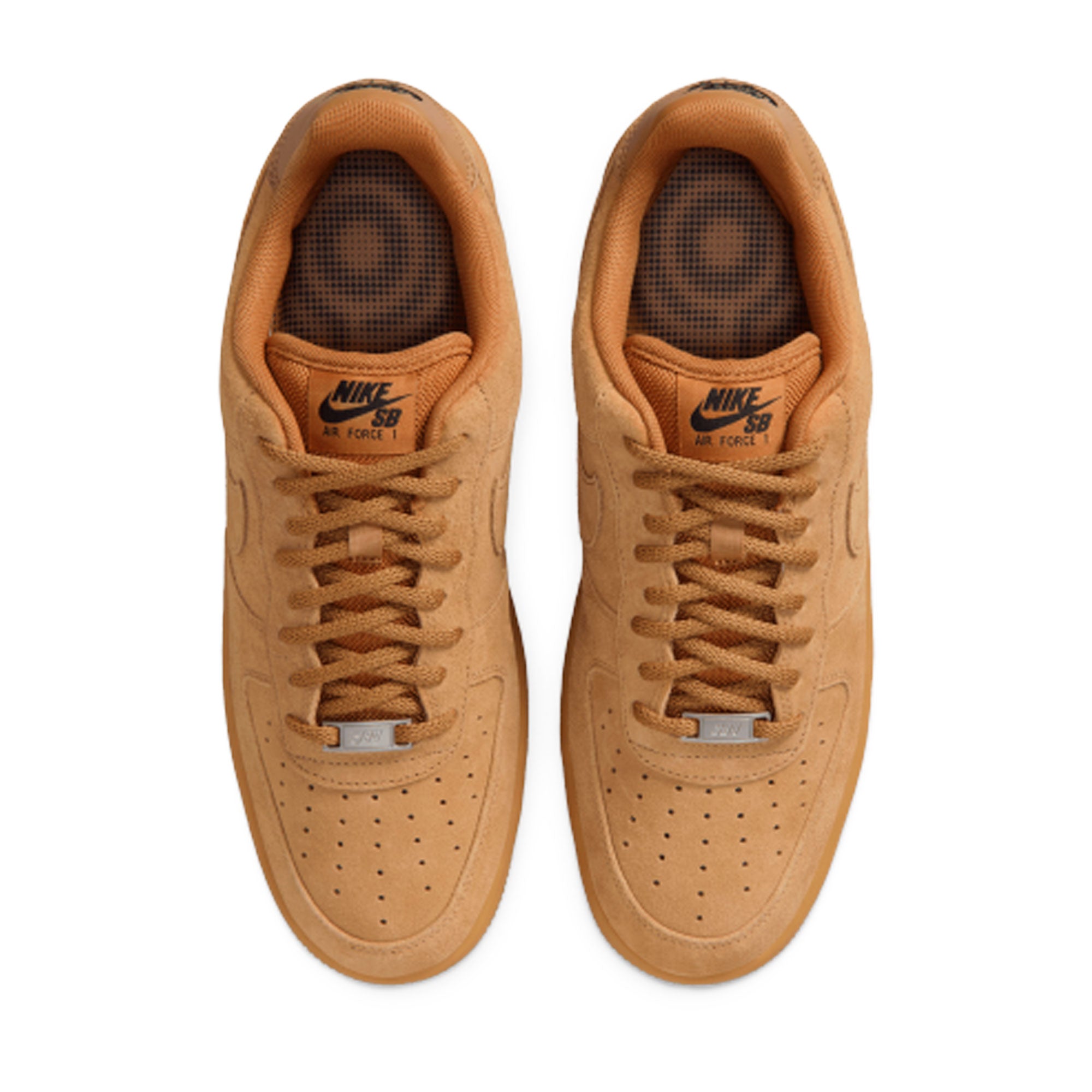 NIKE SB - AIR FORCE FORCE 1 - Flax/Flax-Black-Gum Light Brown