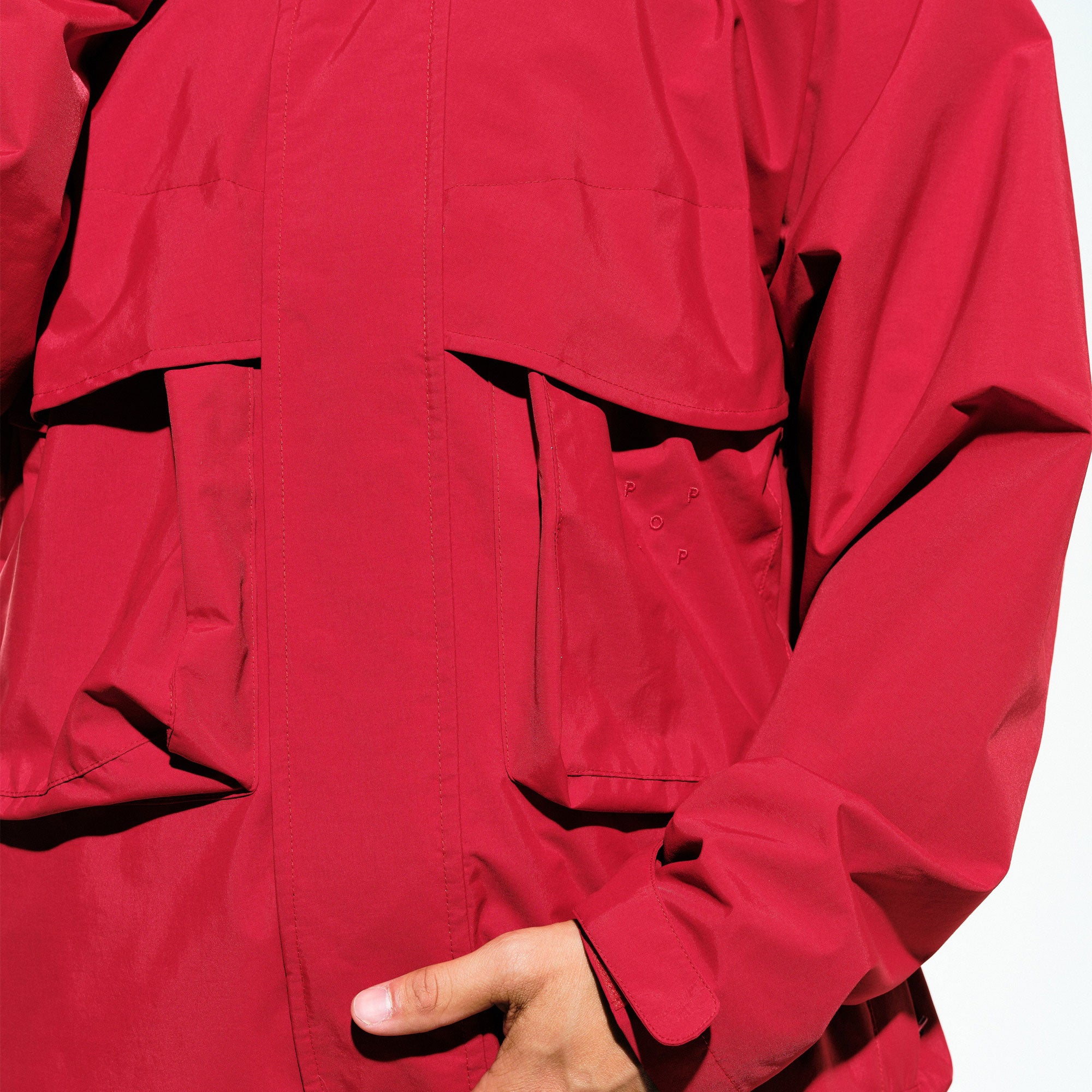 POP TRADING COMPANY - Nautical Jacket Haute Red