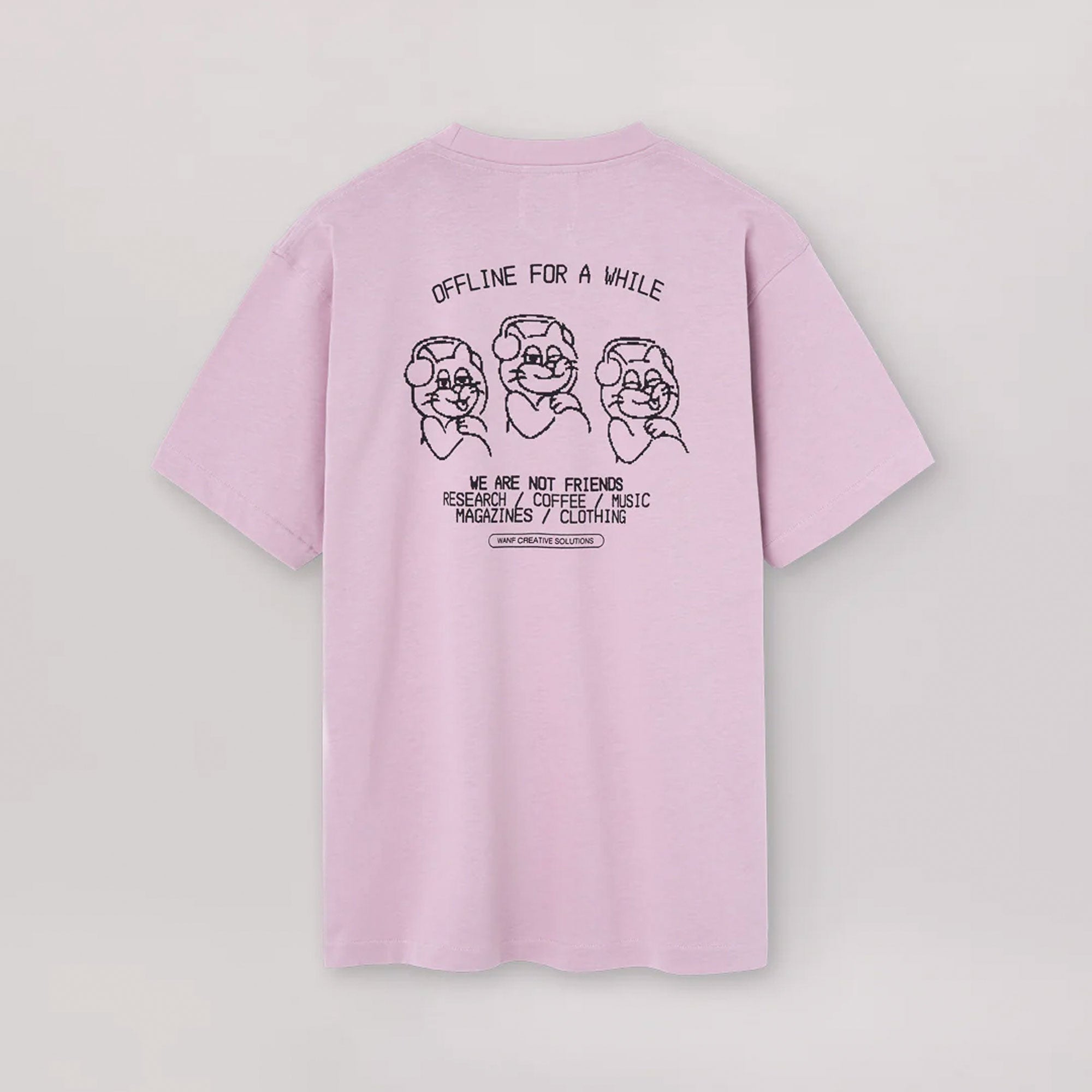 NO SOMOS AMIGOS - Camiseta Bold Love / Blanco