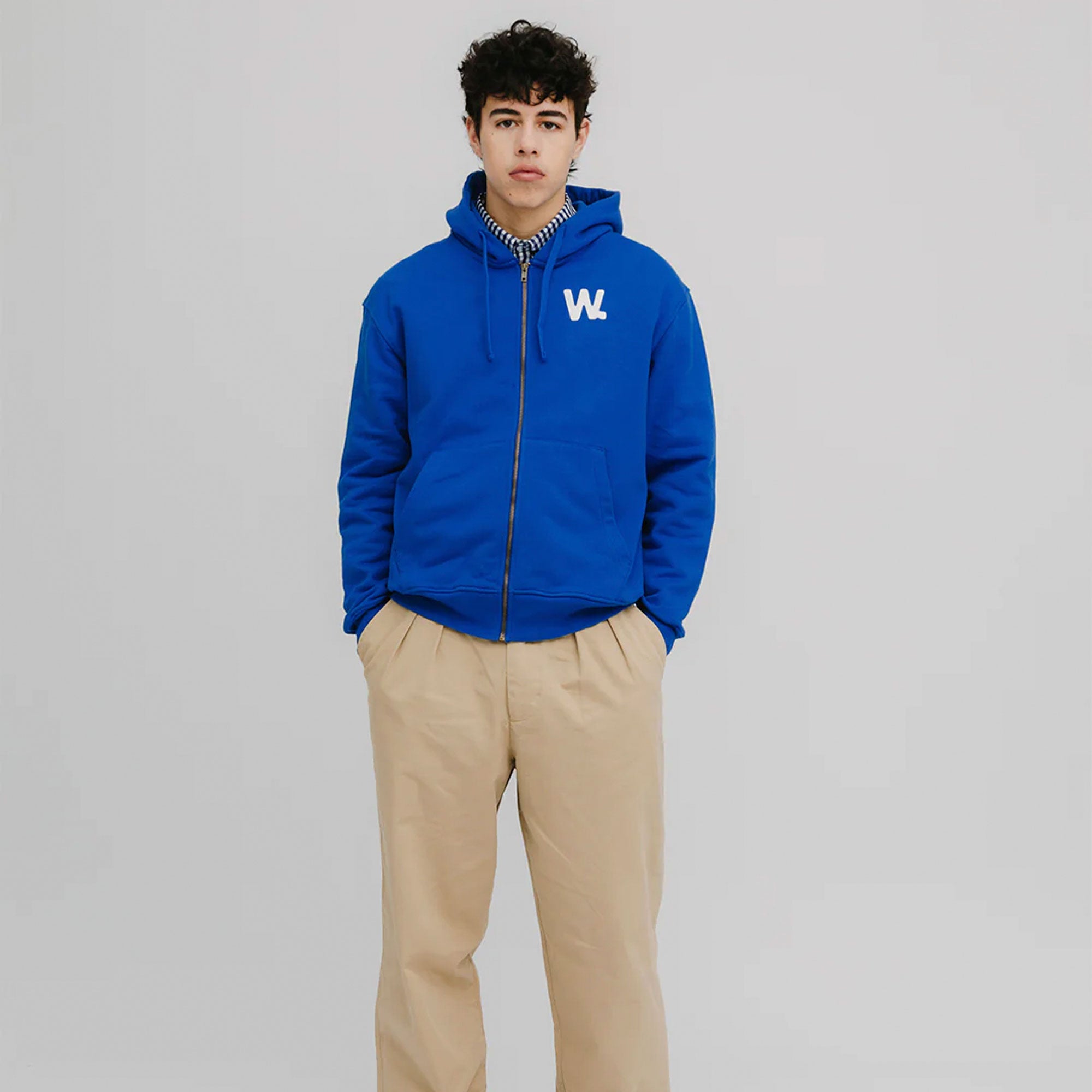 NO SOMOS AMIGOS - SUDADERA - LA CRUZ - AZUL