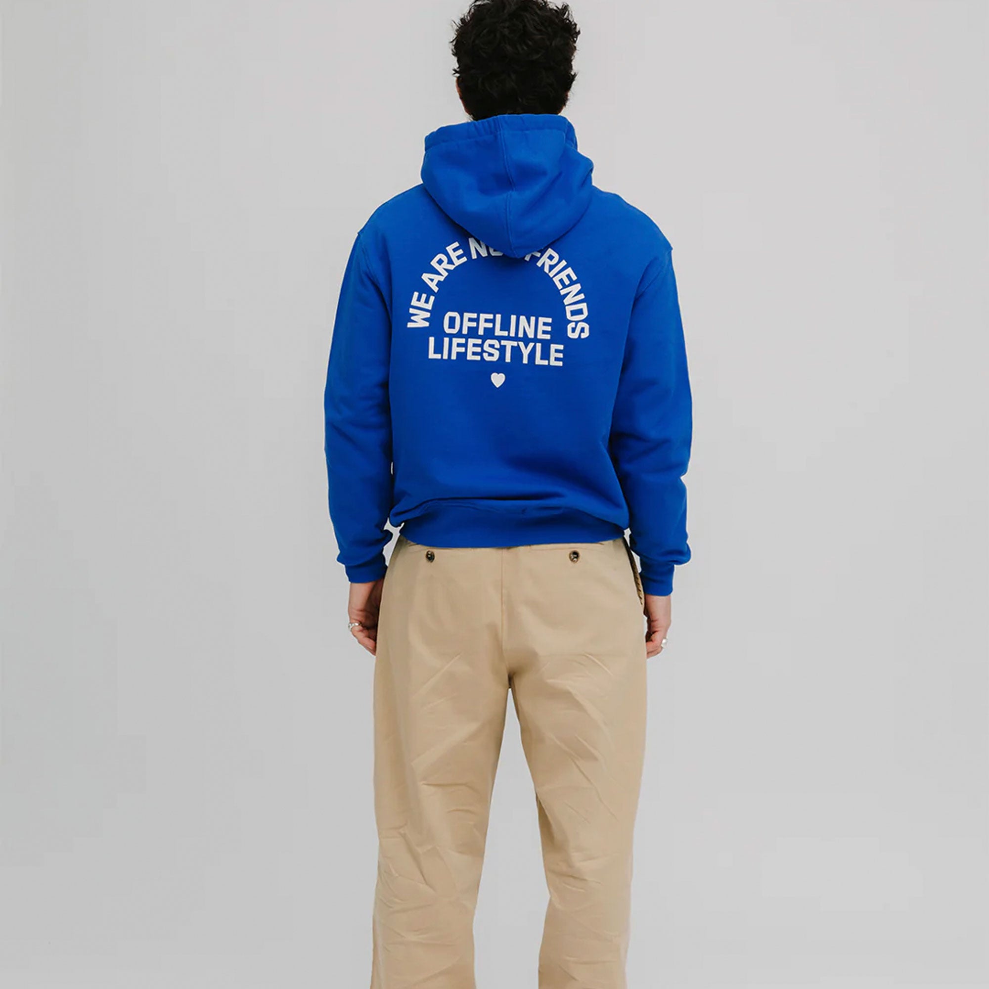 WE ARE NOT FRIENDS - OFFLINE LOVE 2ZIP HOODIE