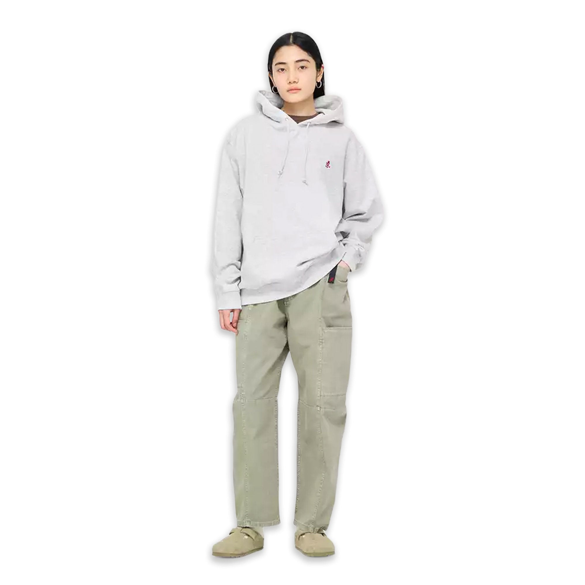 GRAMICCI - One Point Hooded Sweatshirt - ASH