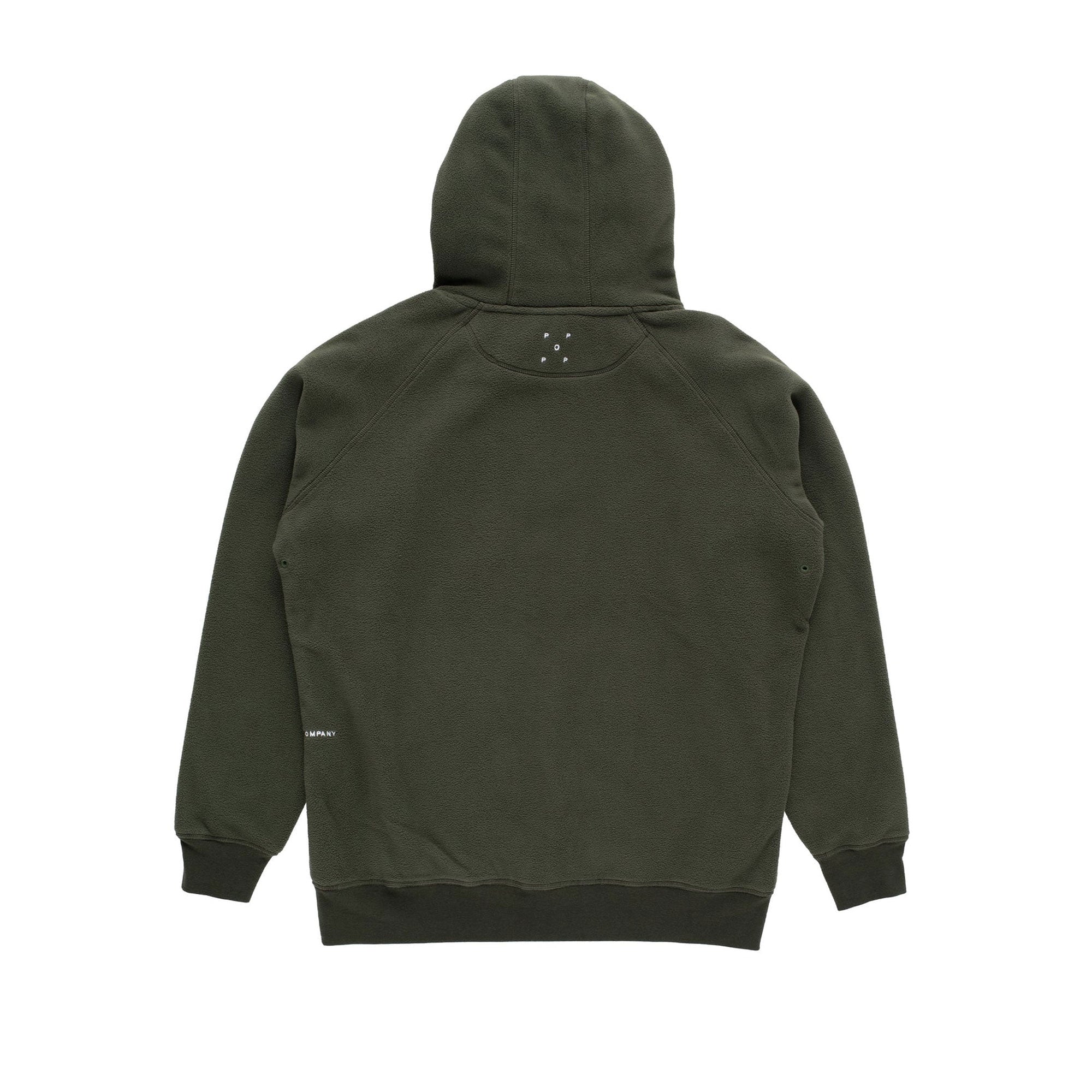 POP TRADING COMPANY - ARCH HOODED SWEAT - GREEN