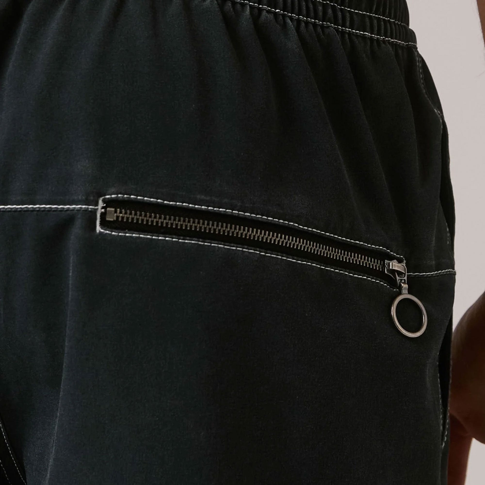 FORMER - SWANS BAGGY SWIM TRUNK // BLACK