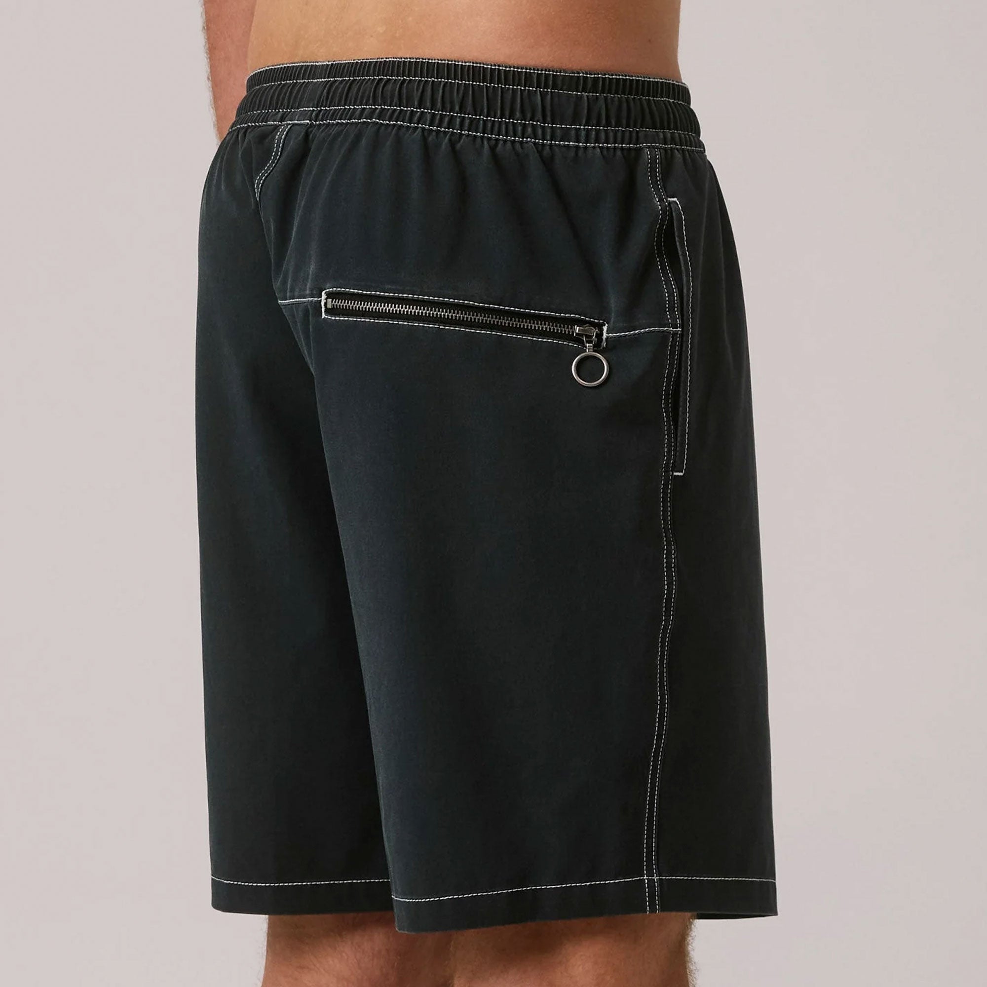 FORMER - SWANS BAGGY SWIM TRUNK // BLACK
