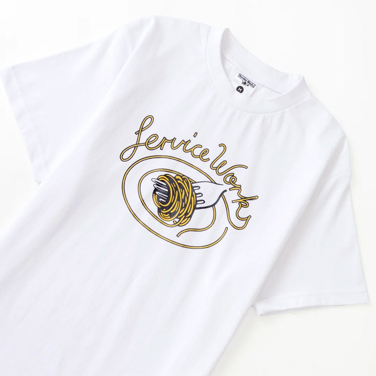 SERVICE WORKS - Spaghetti Tee - White