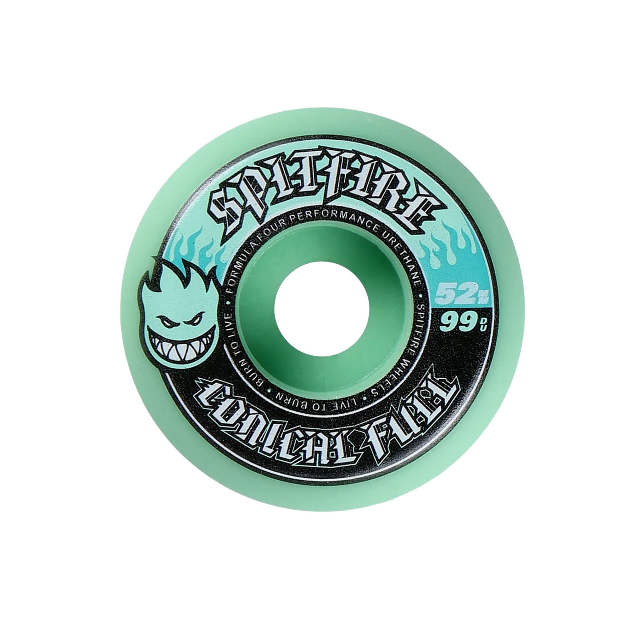 SPITFIRE - F4 - CONICAL FULL - 52MM - 99d - TEAL