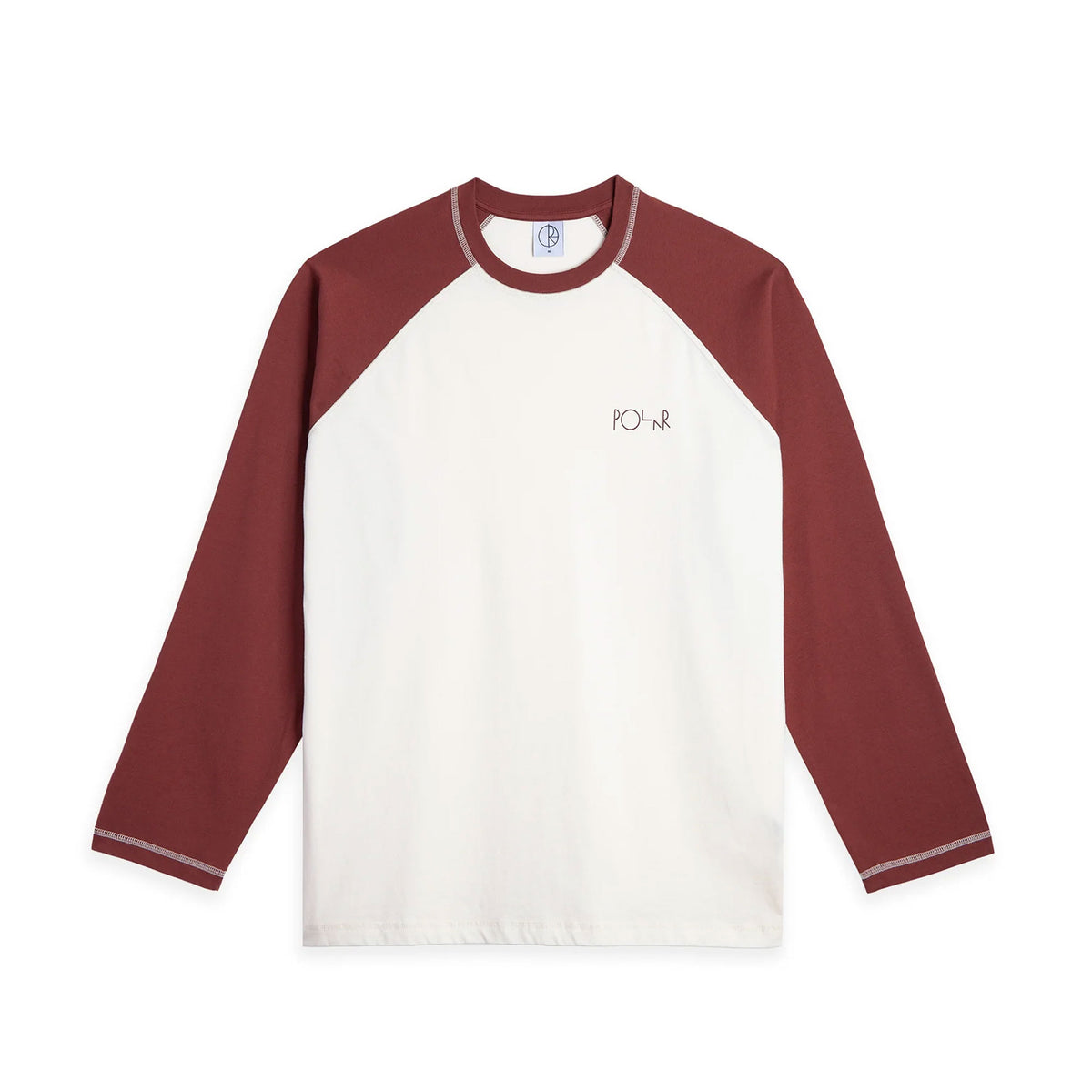 POLAR - Stevie LS Tee - Ivory/Wine
