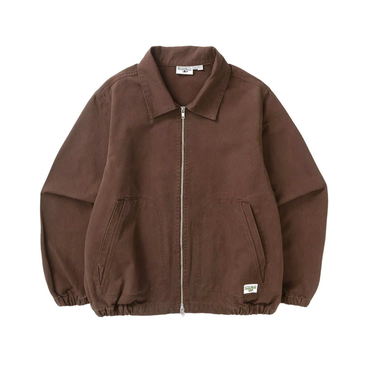 SERVICE WORKS - Twill Work Jacket - Brown