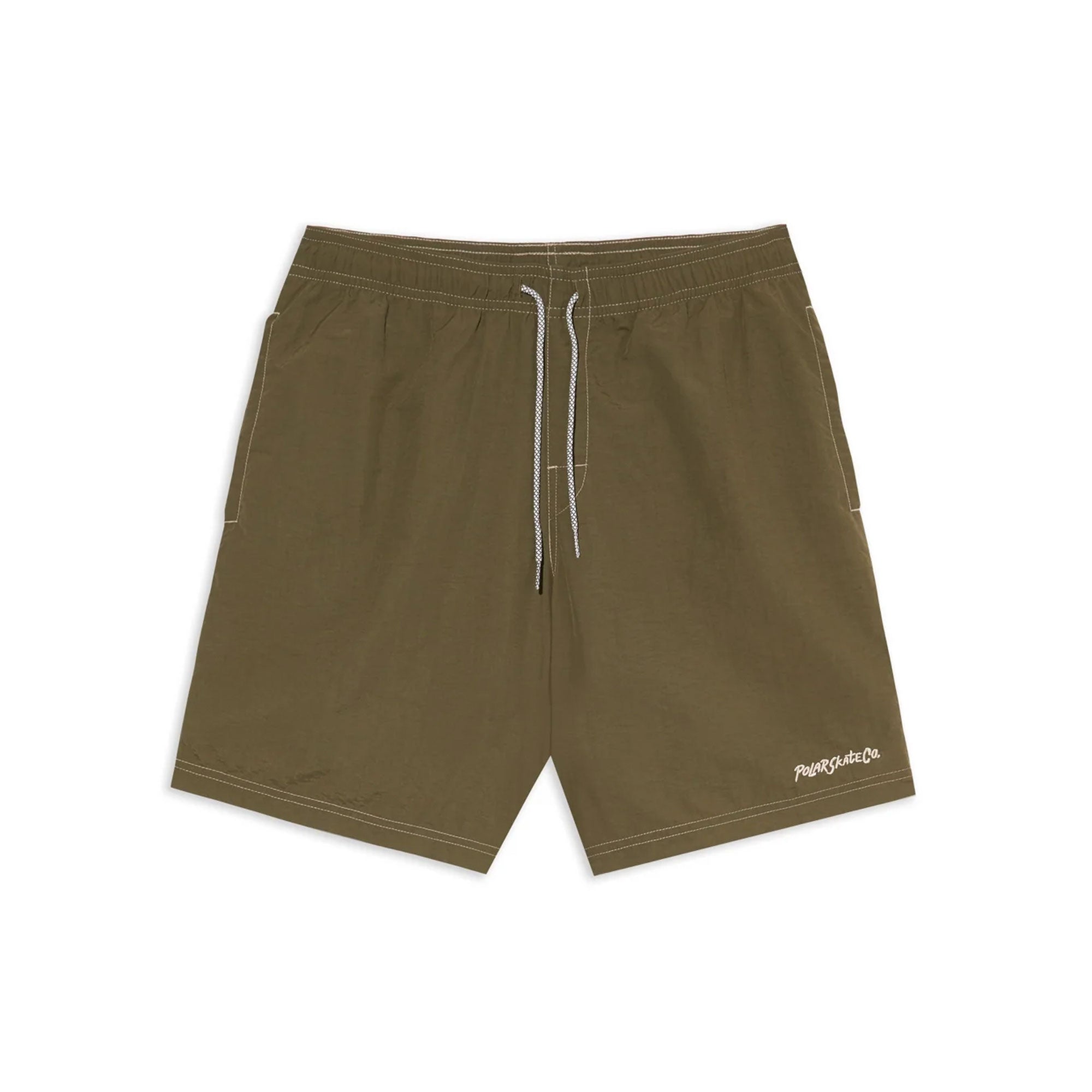 POLAR - Ziggy Swim Shorts - ARMY GREEN