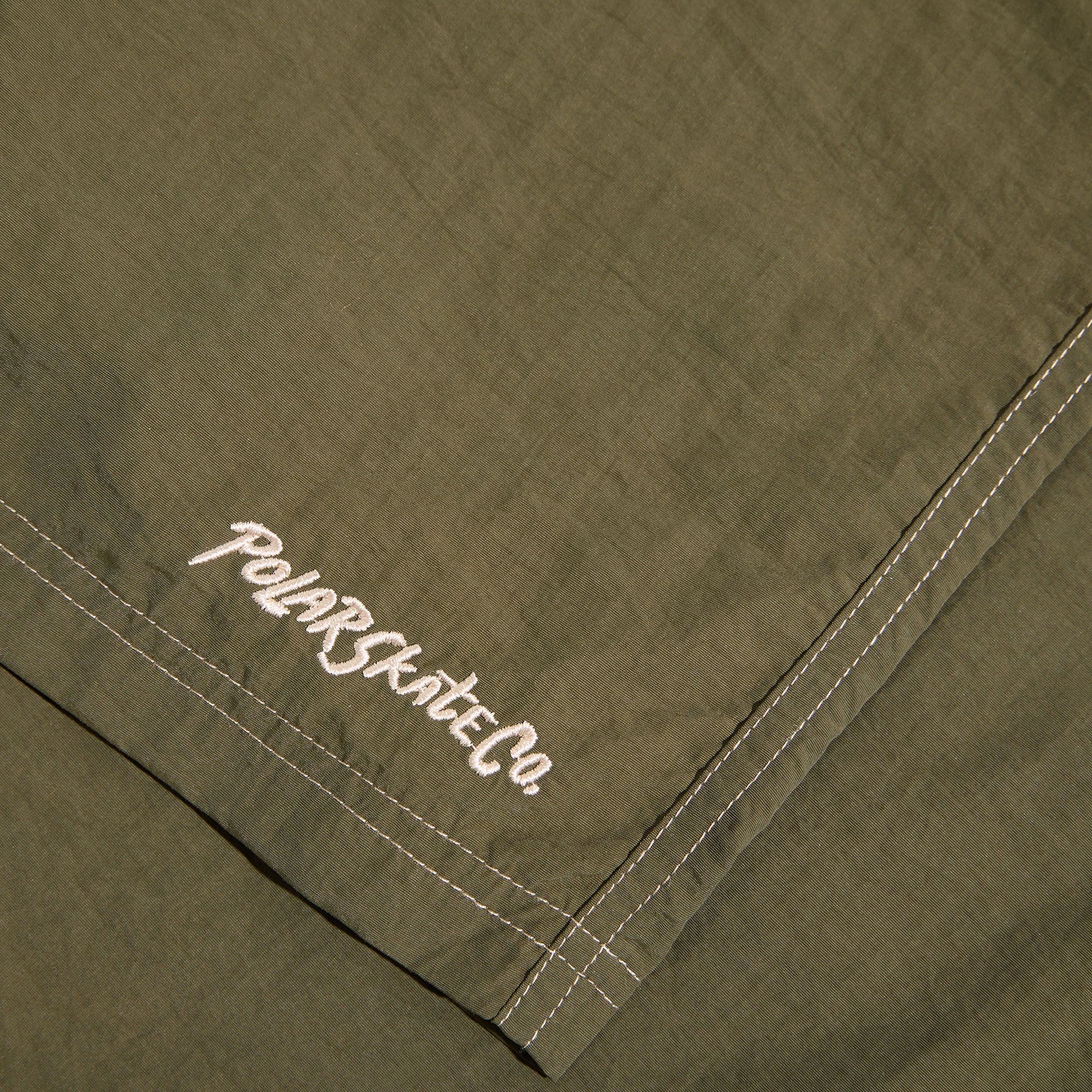 POLAR - Ziggy Swim Shorts - ARMY GREEN