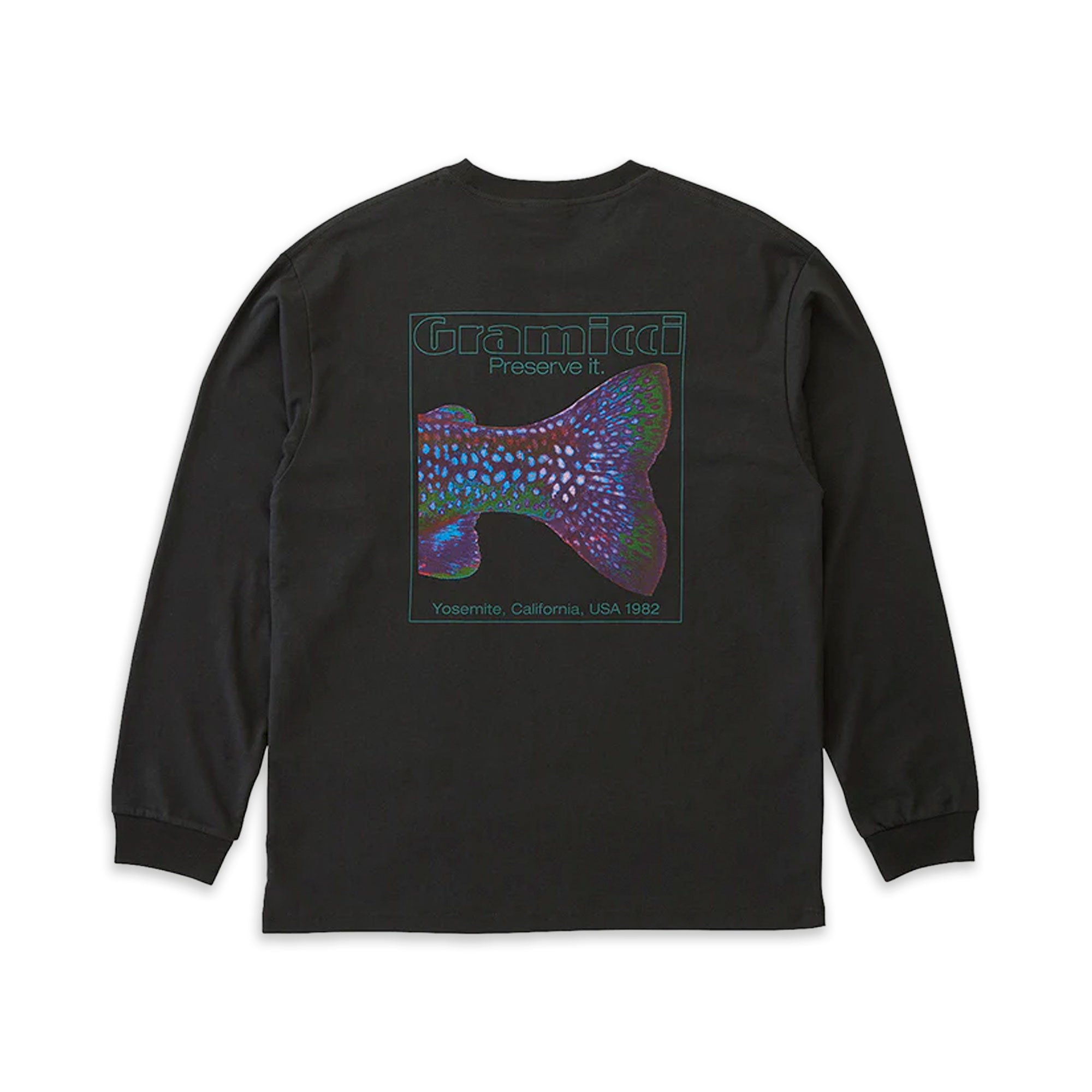 GRAMICCI - Trouttail L/S - VINTAGE BLACK