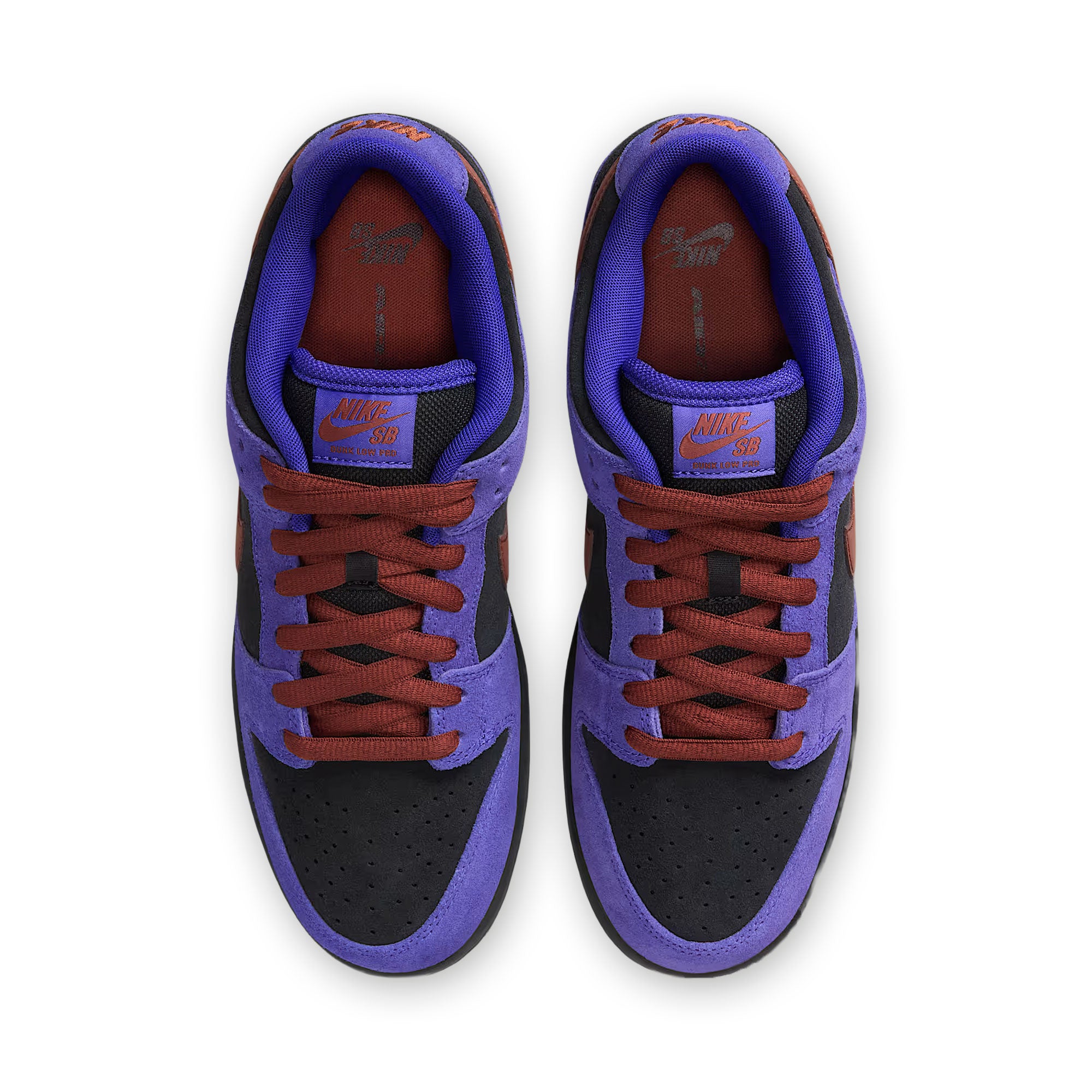 NIKE SB - DUNK LOW PRO - Persian Violet/Off Noir/Gum Medium Brown/Cinnamon