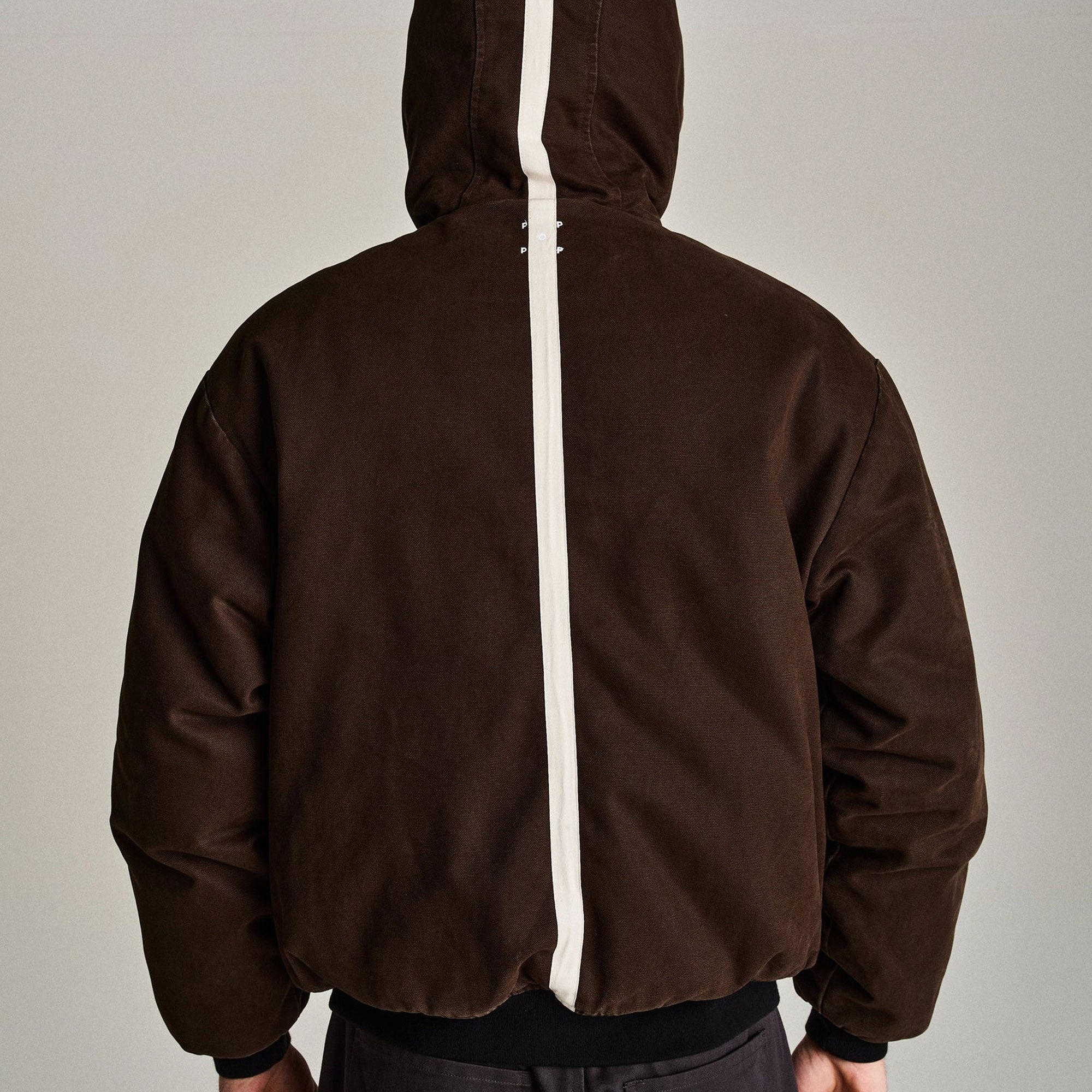 POP TRADING COMPANY - HOODED FLIGHT JACKET - DELICIOSO