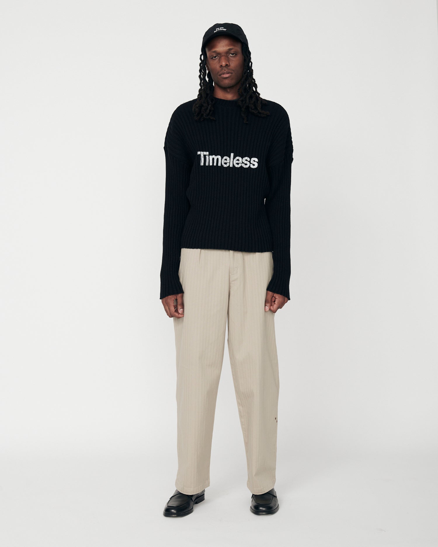 WE ARE NOT FRIENDS - LIBRARY BOXY SWEATER