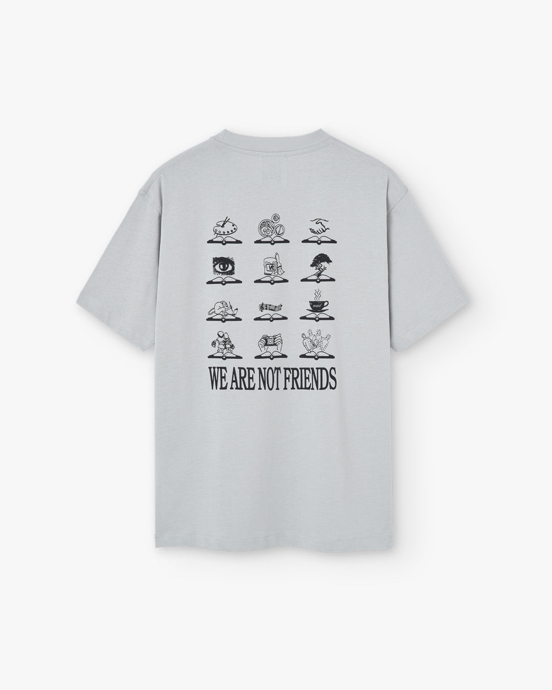 WE ARE NOT FRIENDS - LIBRARY W - LIGHTGREY