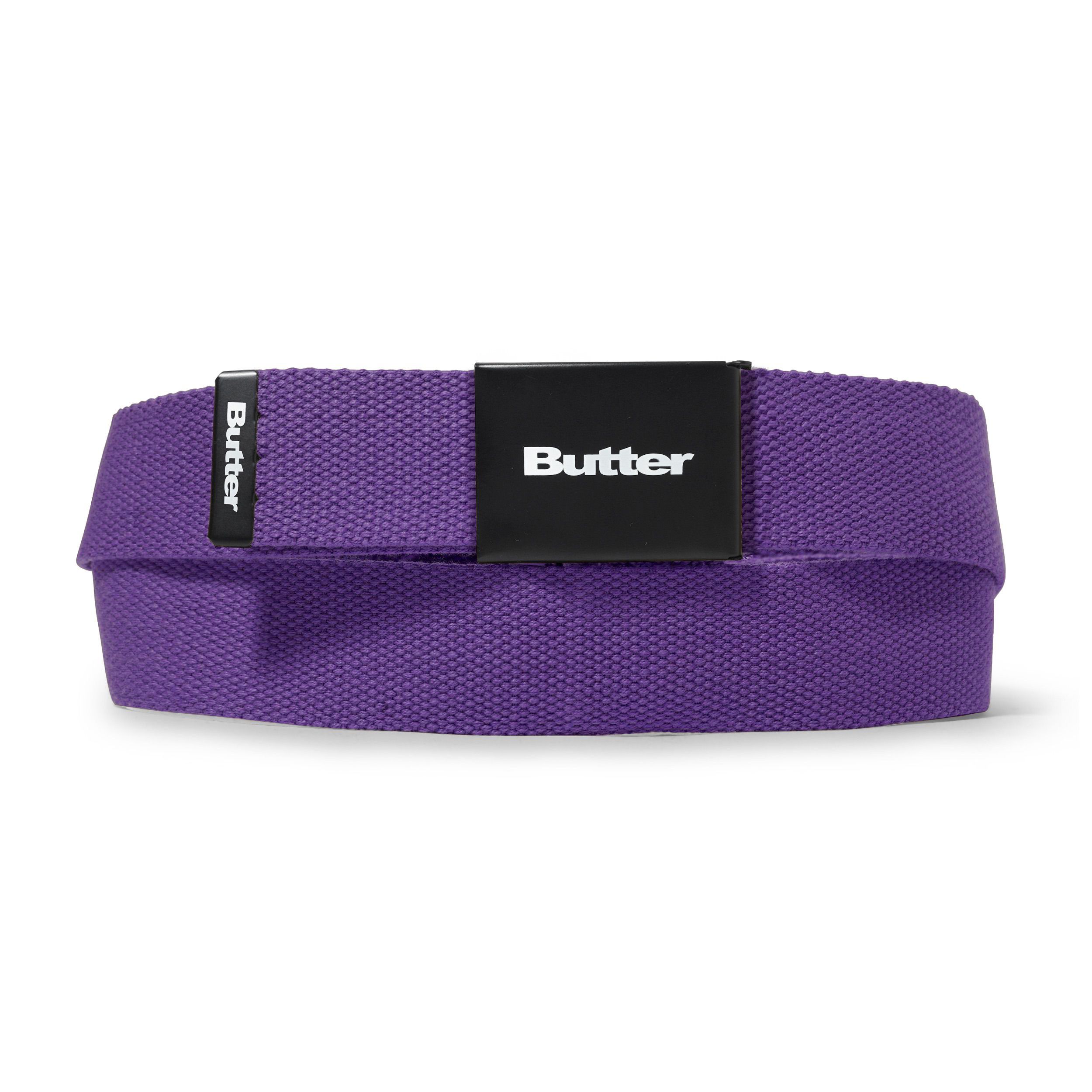 BUTTER - Logo Woven Belt - Purple