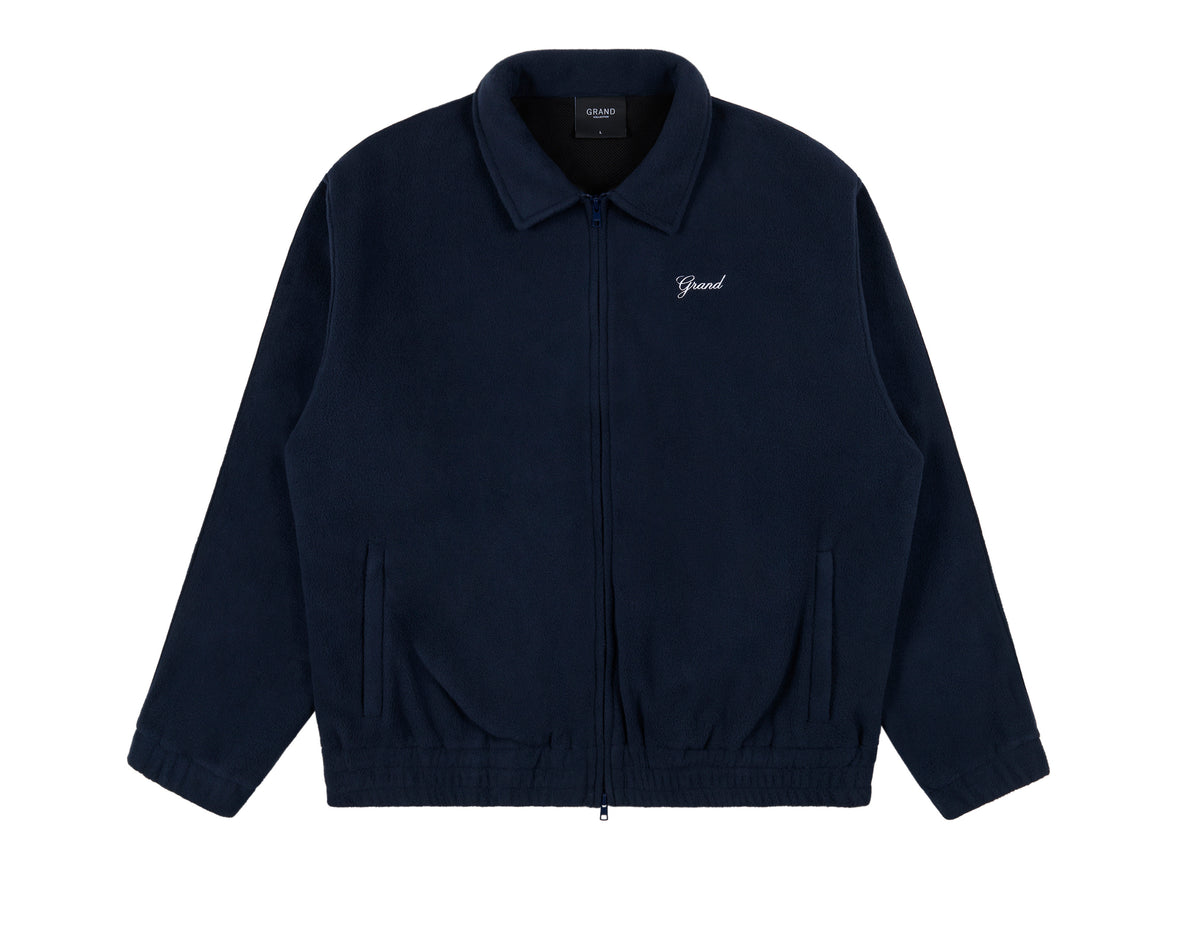 GRAND COLLECTION - POLAR FLEECE JACKET - MIDNIGHT NAVY