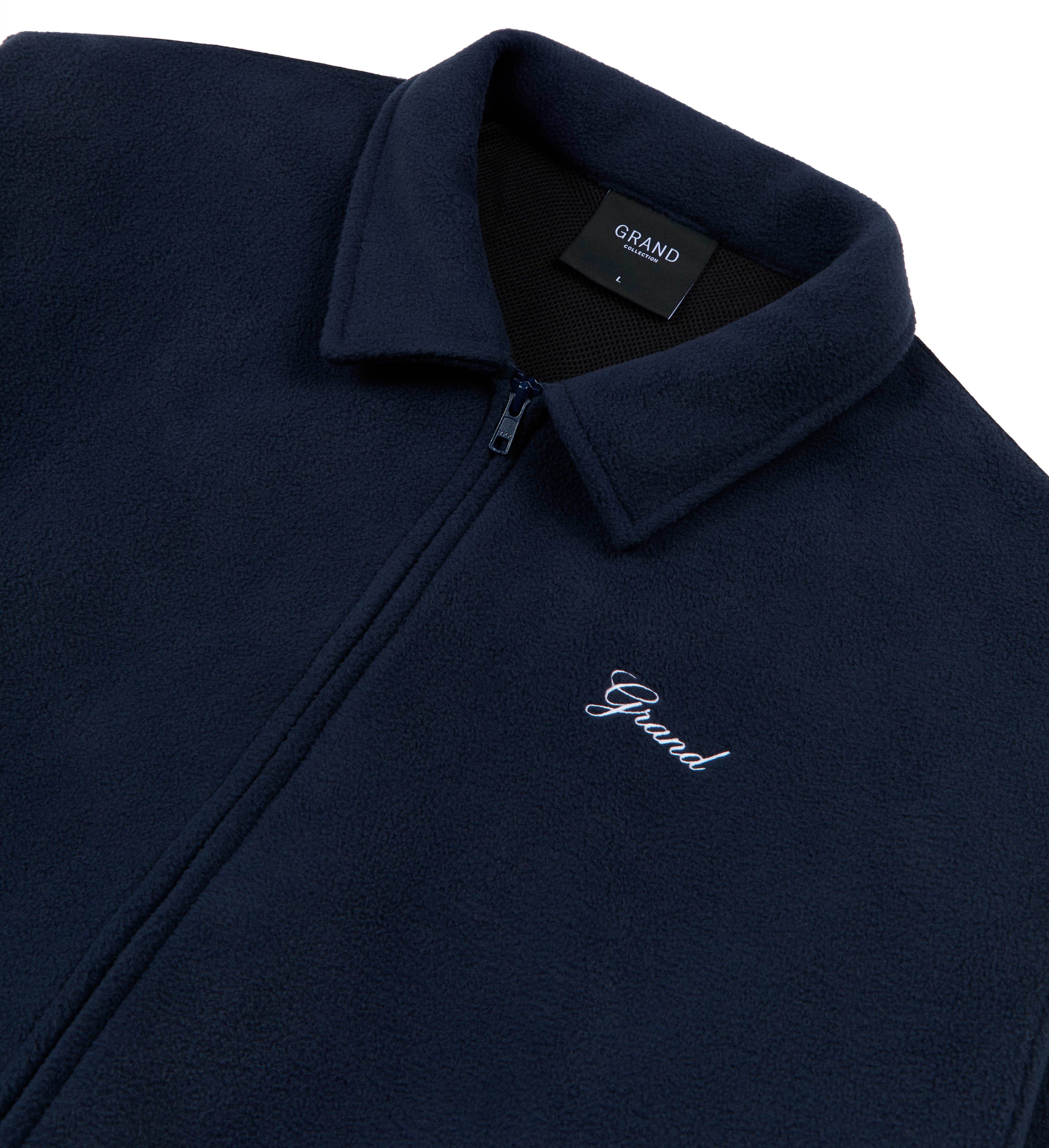 GRAND COLLECTION - POLAR FLEECE JACKET - MIDNIGHT NAVY