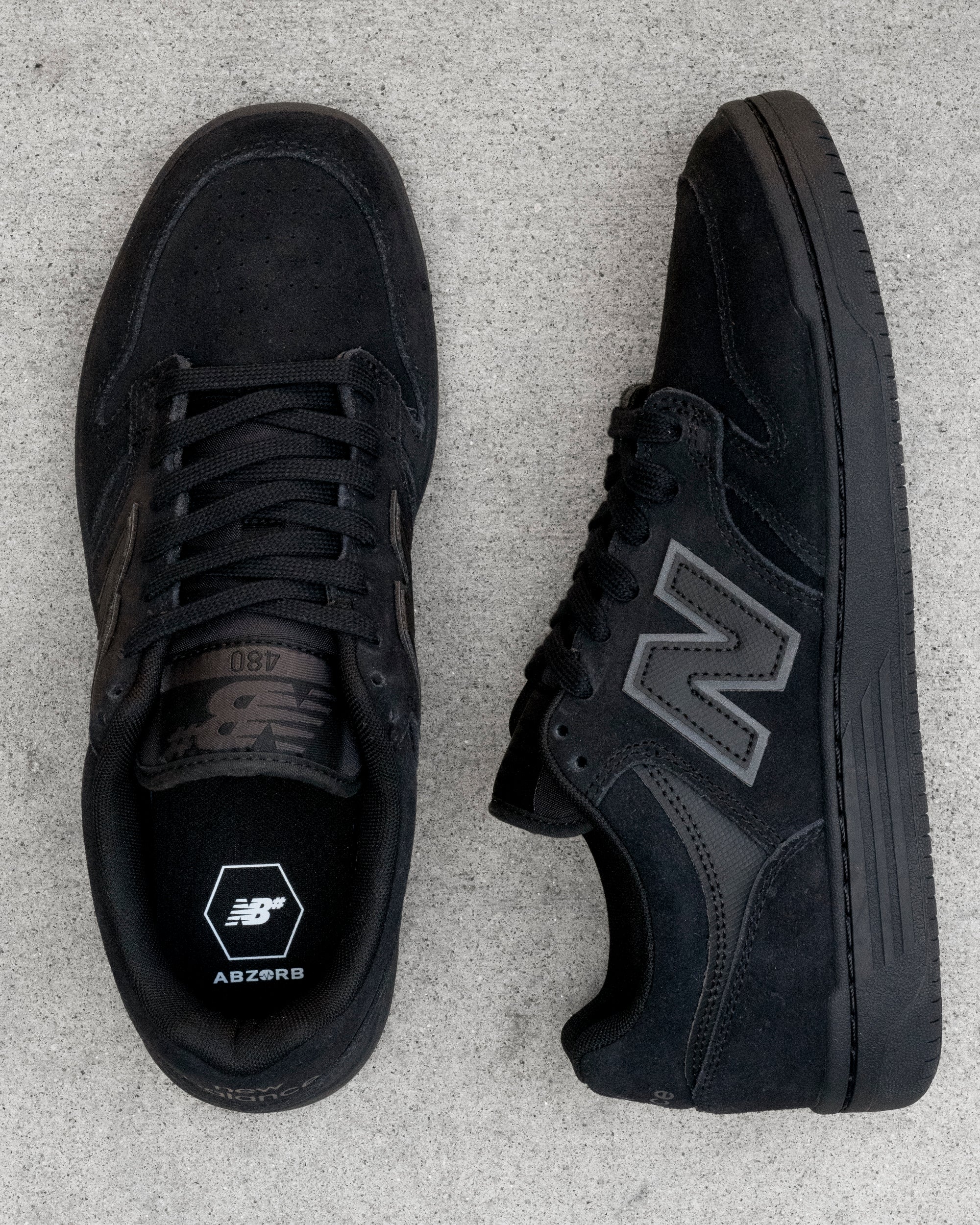 NEW BALANCE - NUMERIC 480 - BLK/BLK/BLK