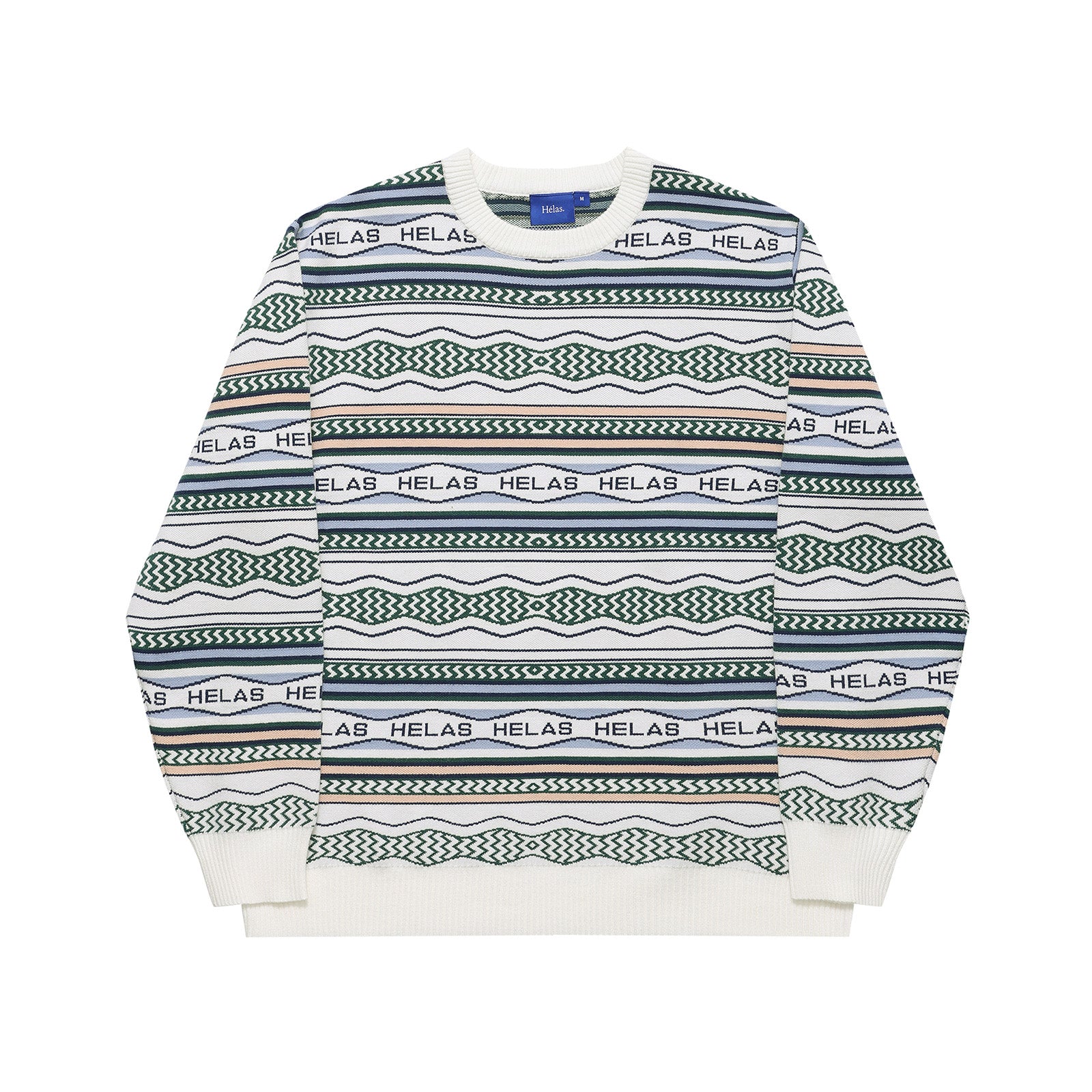 HÈLAS - KOOL CREWNECK KNIT - LIGHT/BEIGE