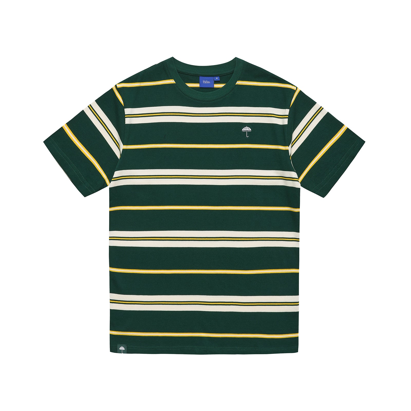 HÈLAS - RAYE TEE STRIPED - GREEN