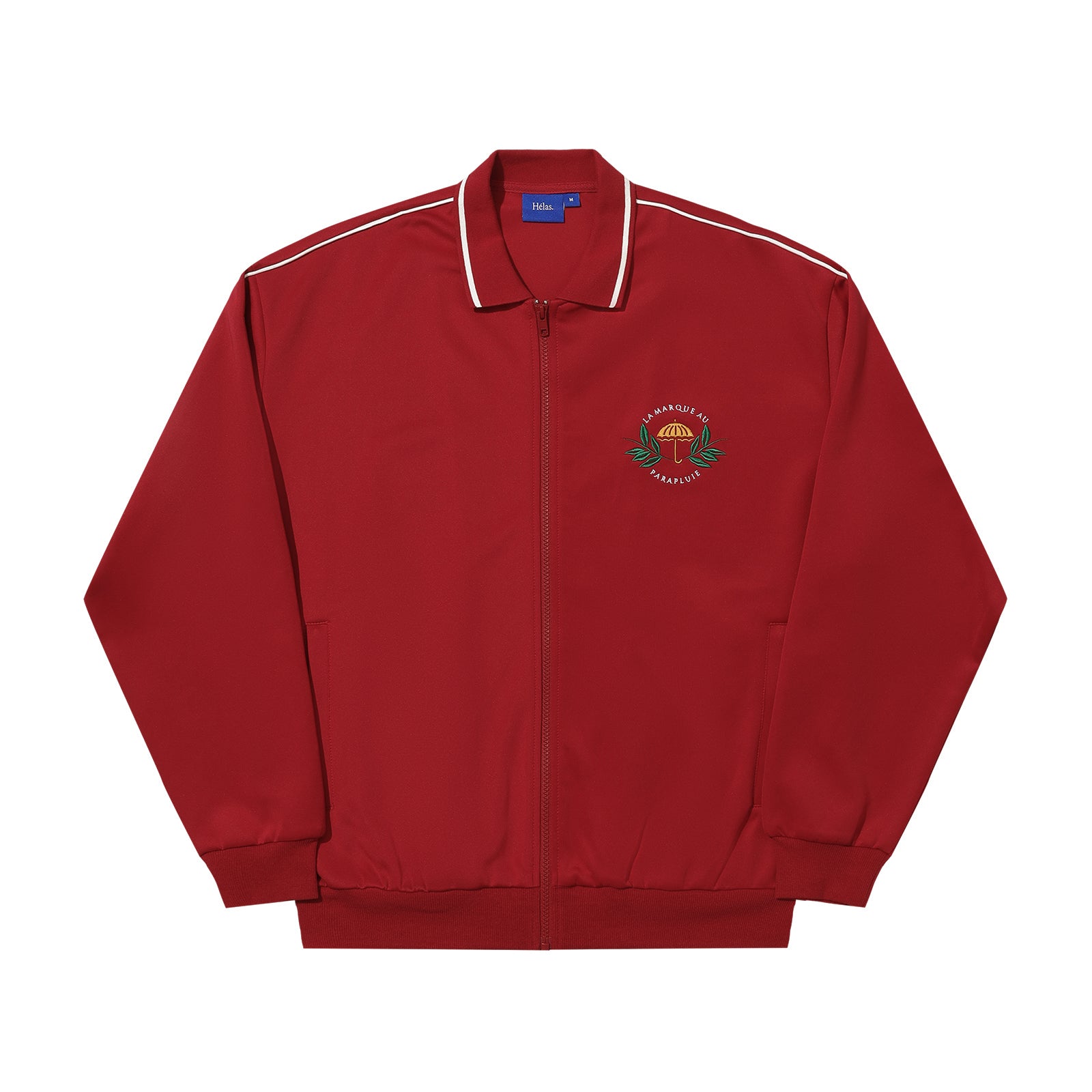 HÉLAS - LA MARQUE TRACKSUIT JACKET - BURGUNDY