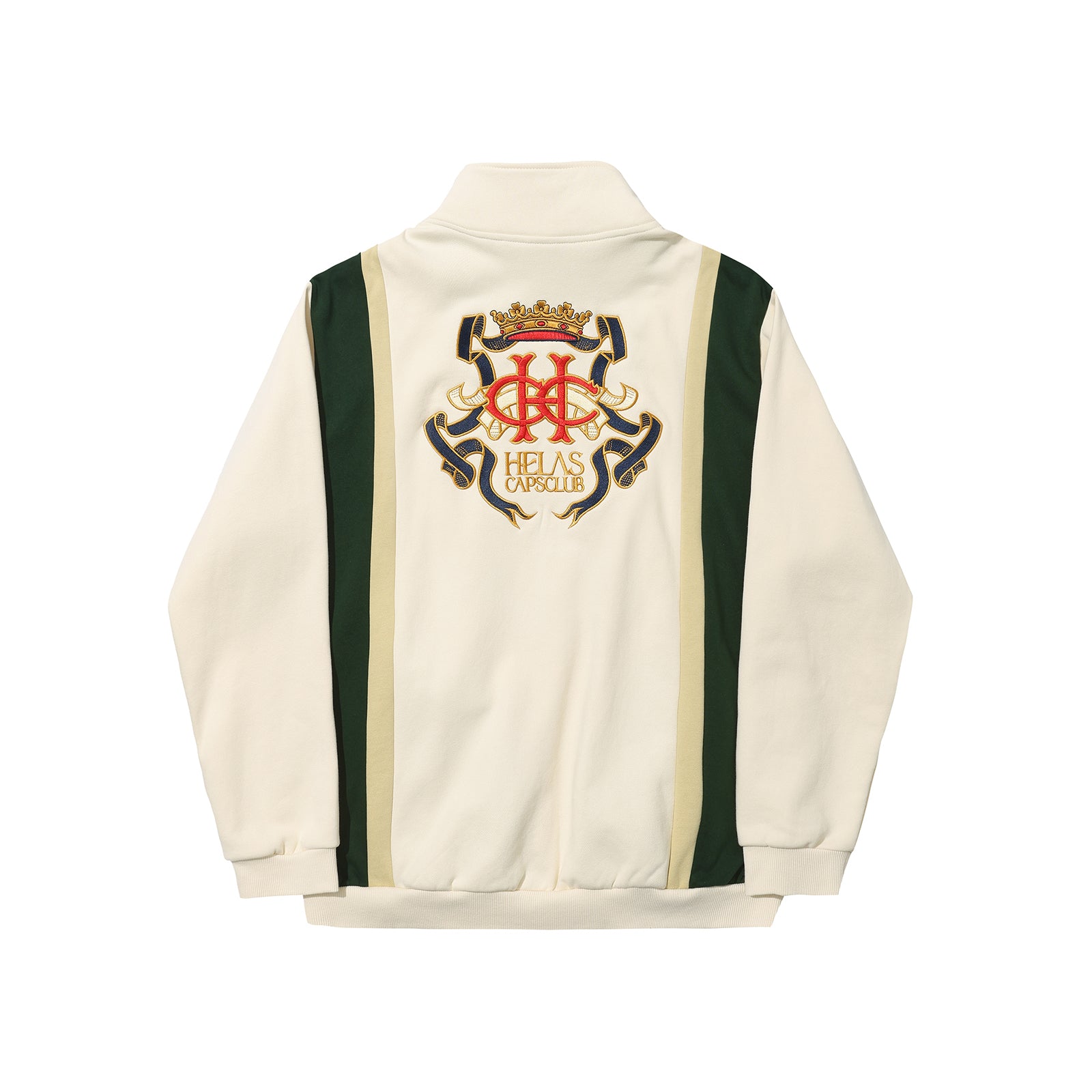 HELAS - COURONNE QUARTER ZIP - LIGHT BEIGE