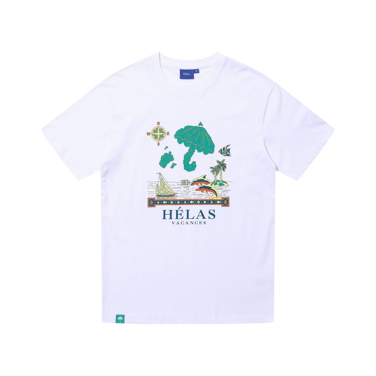 HELAS - VACANCES TEE - WHITE