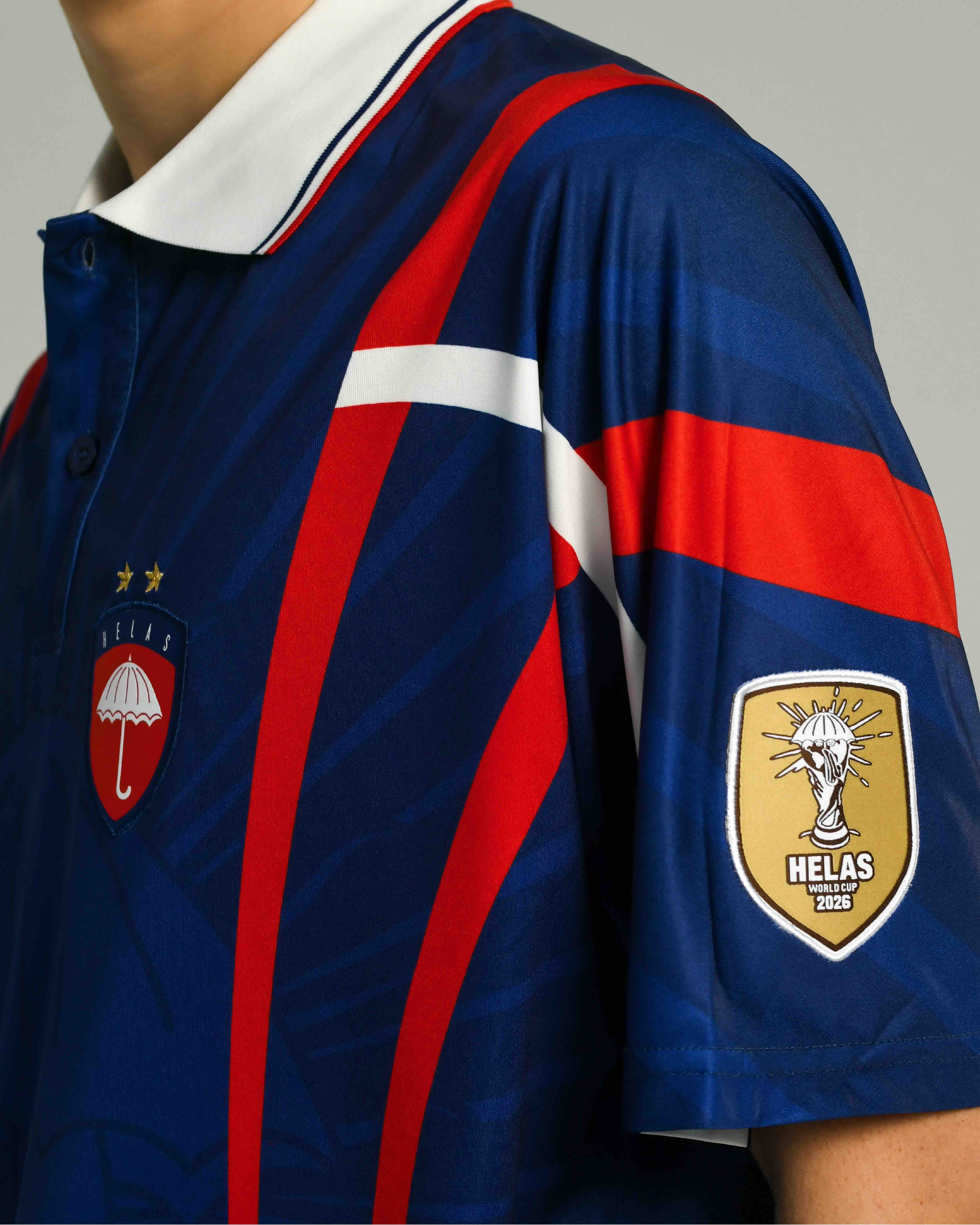 HELAS - WC26 FRANCE FOOTBALL JERSEY - BLUE