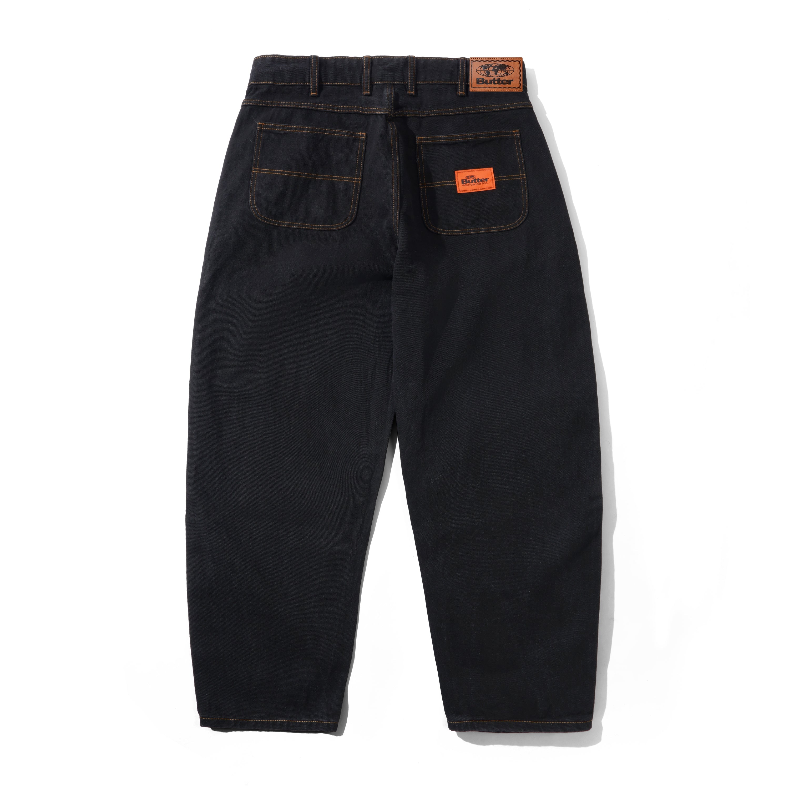 BUTTER - SANTOSUOSSO DENIM JEAN - WASHED BLACK