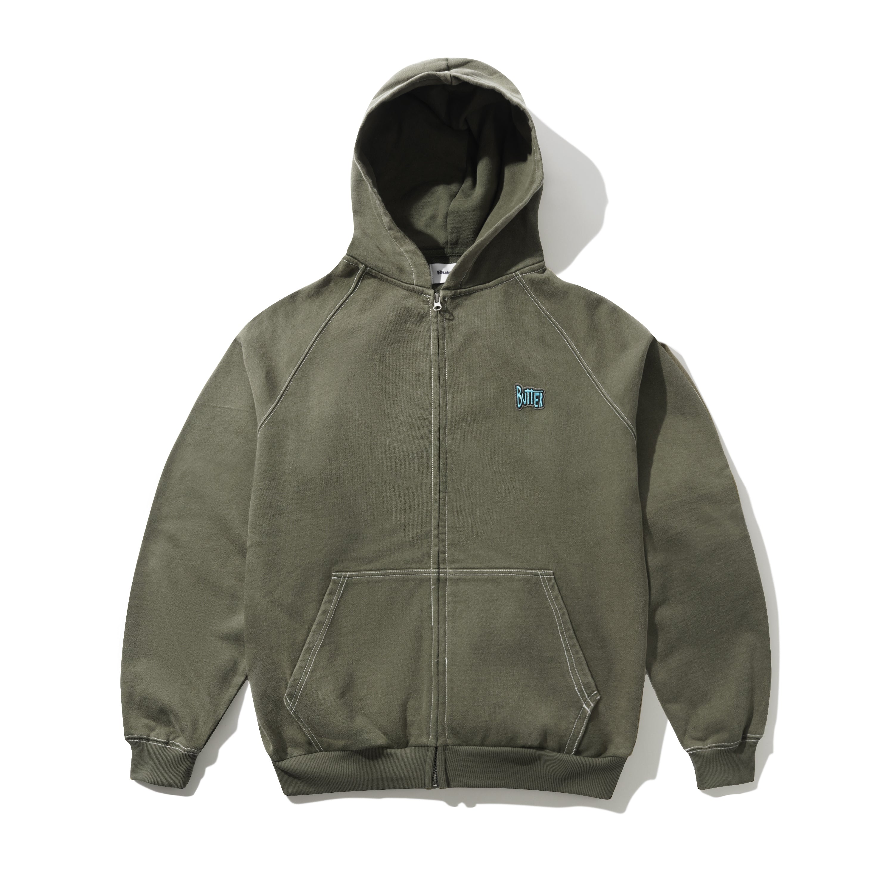 BUTTER - SKETCH ZIP-THRU - ARMY