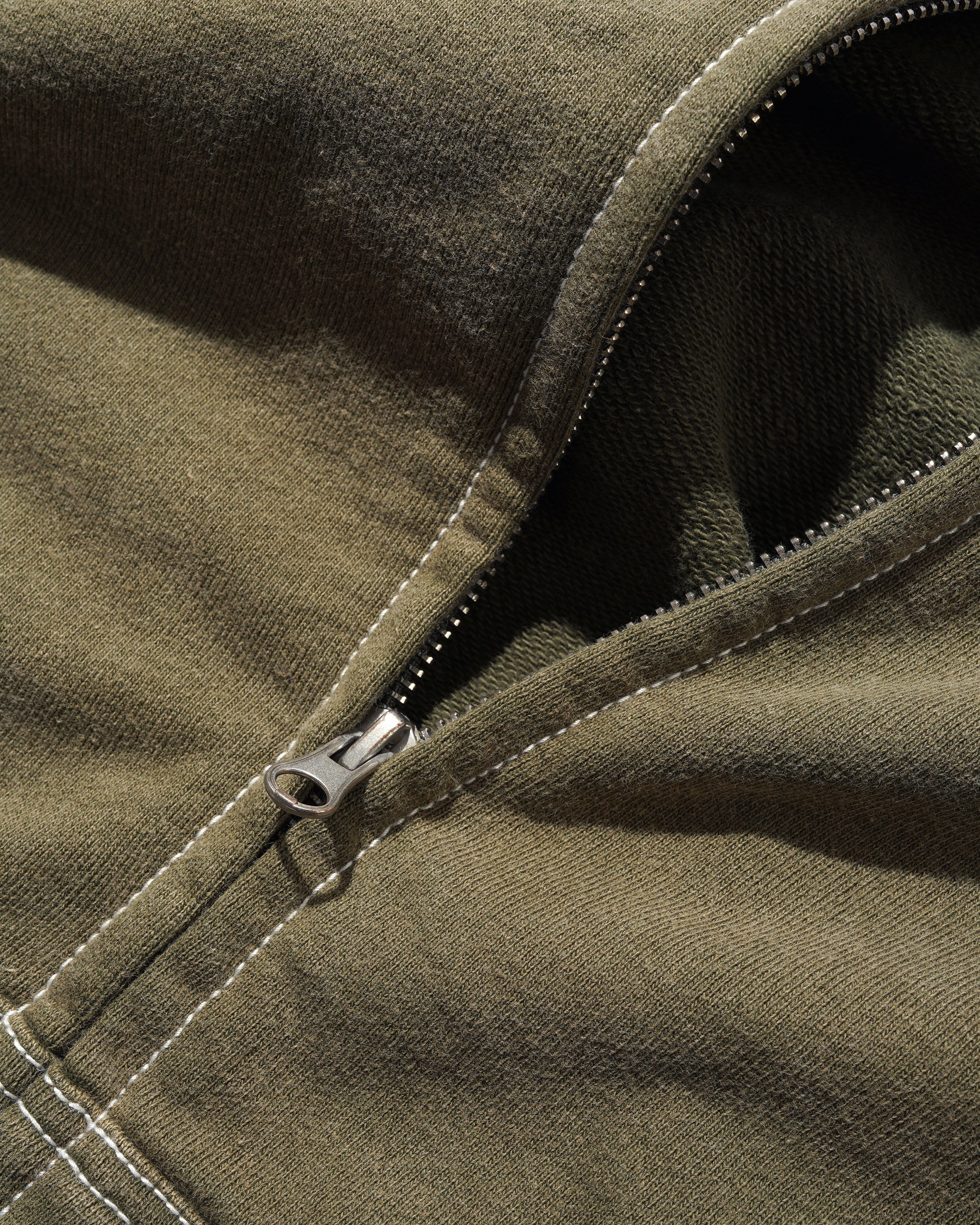 BUTTER - SKETCH ZIP-THRU - ARMY