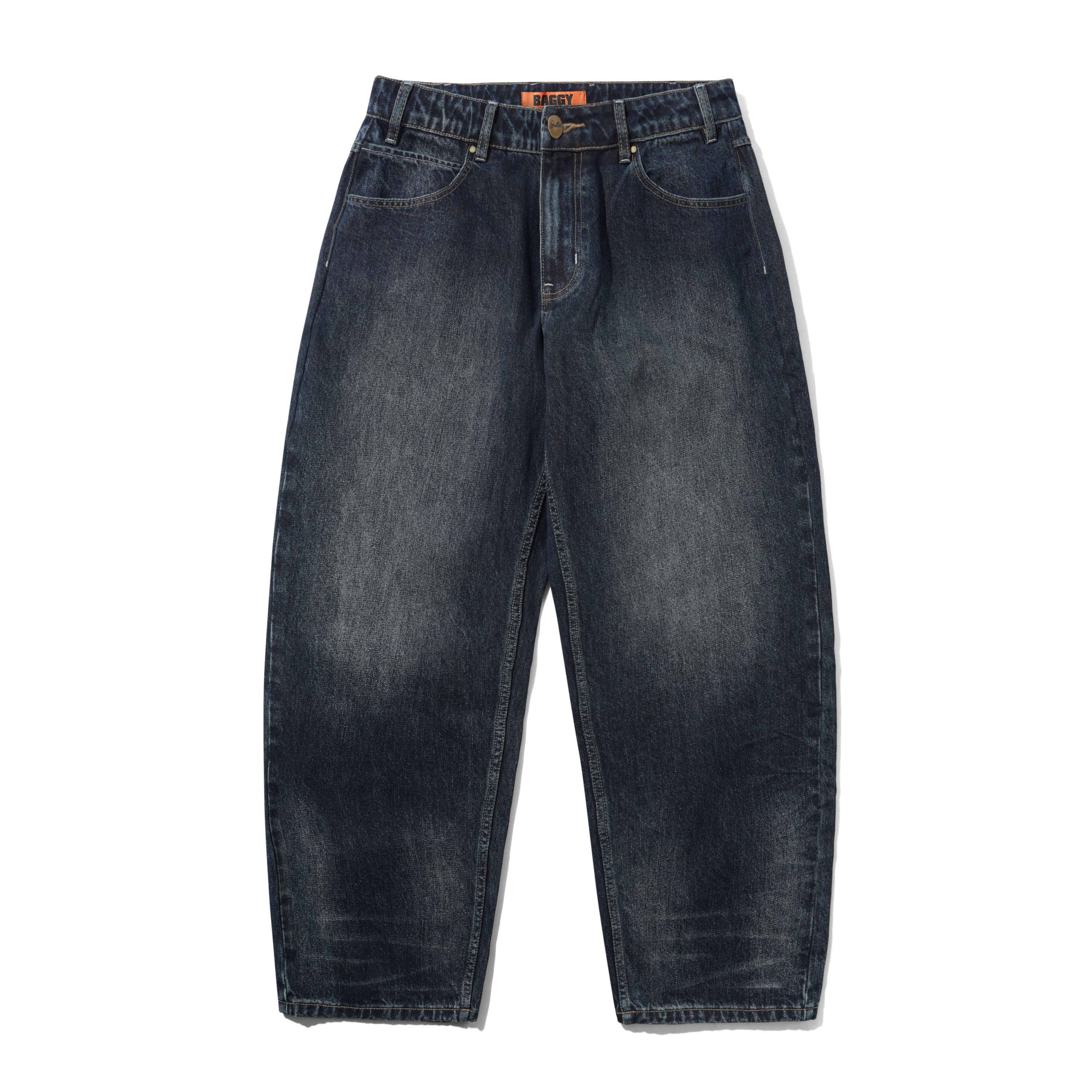 BUTTER - Solar Fade Denim Jeans - Blue Tint Ripple