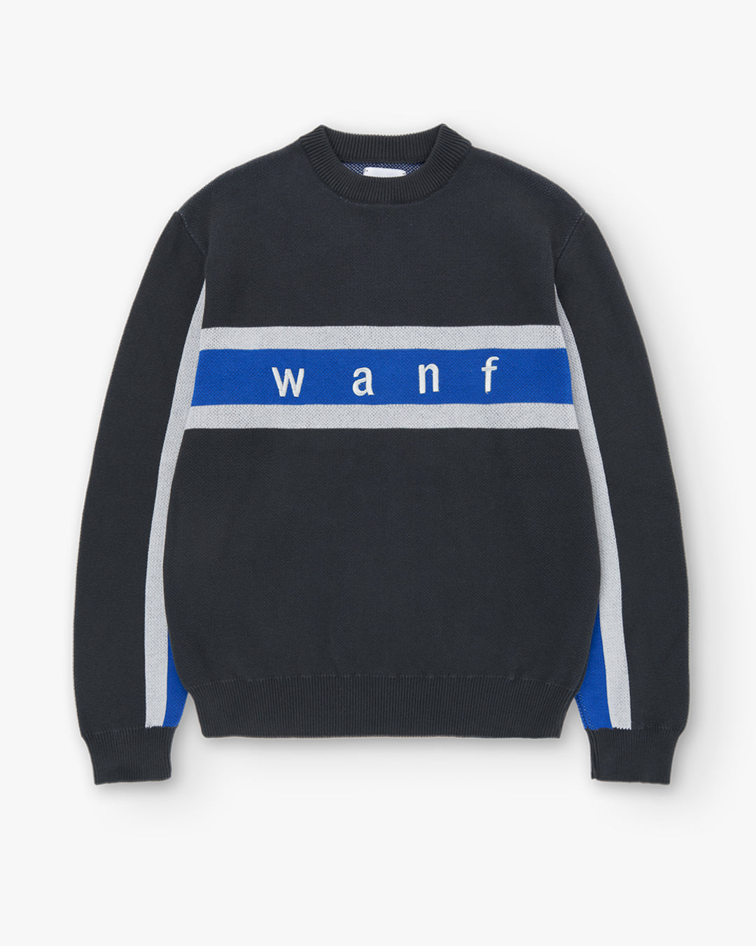 WE ARE NOT FRIENDS - STRIPES BLACK SWEATER