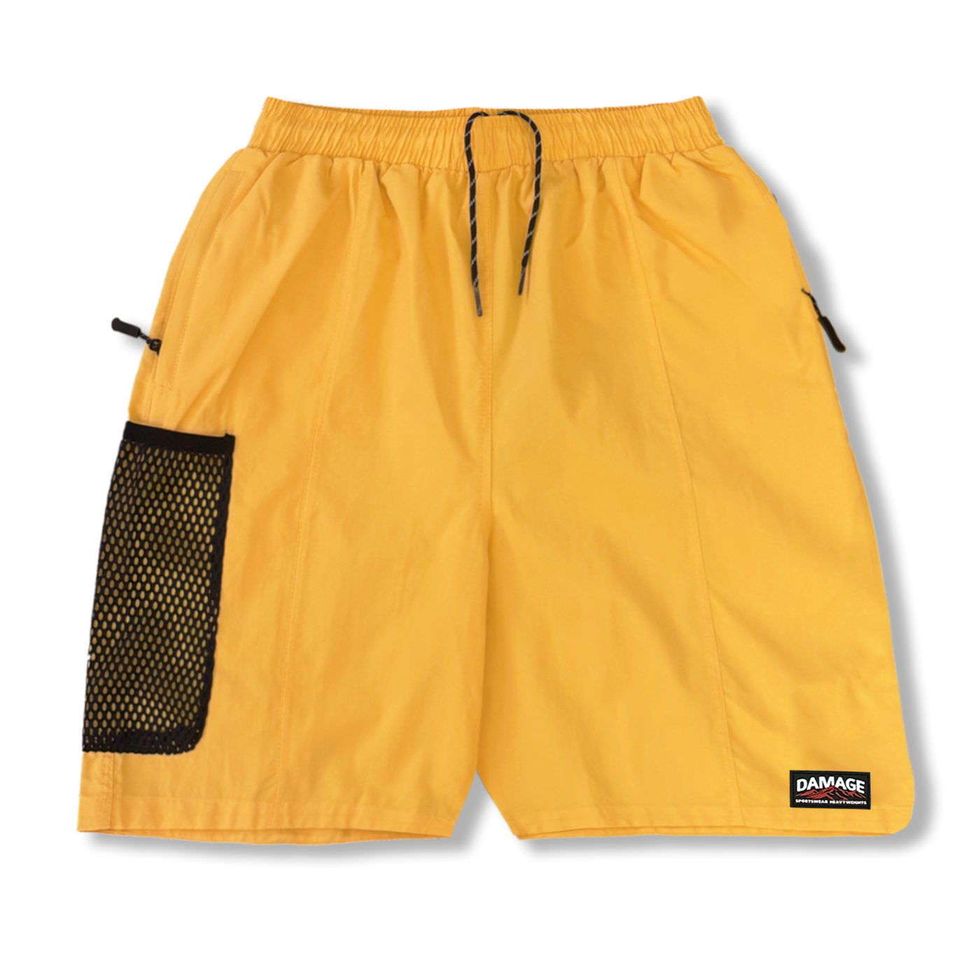 DAMAGE - CAMPSIDE SHORT - YELLOW