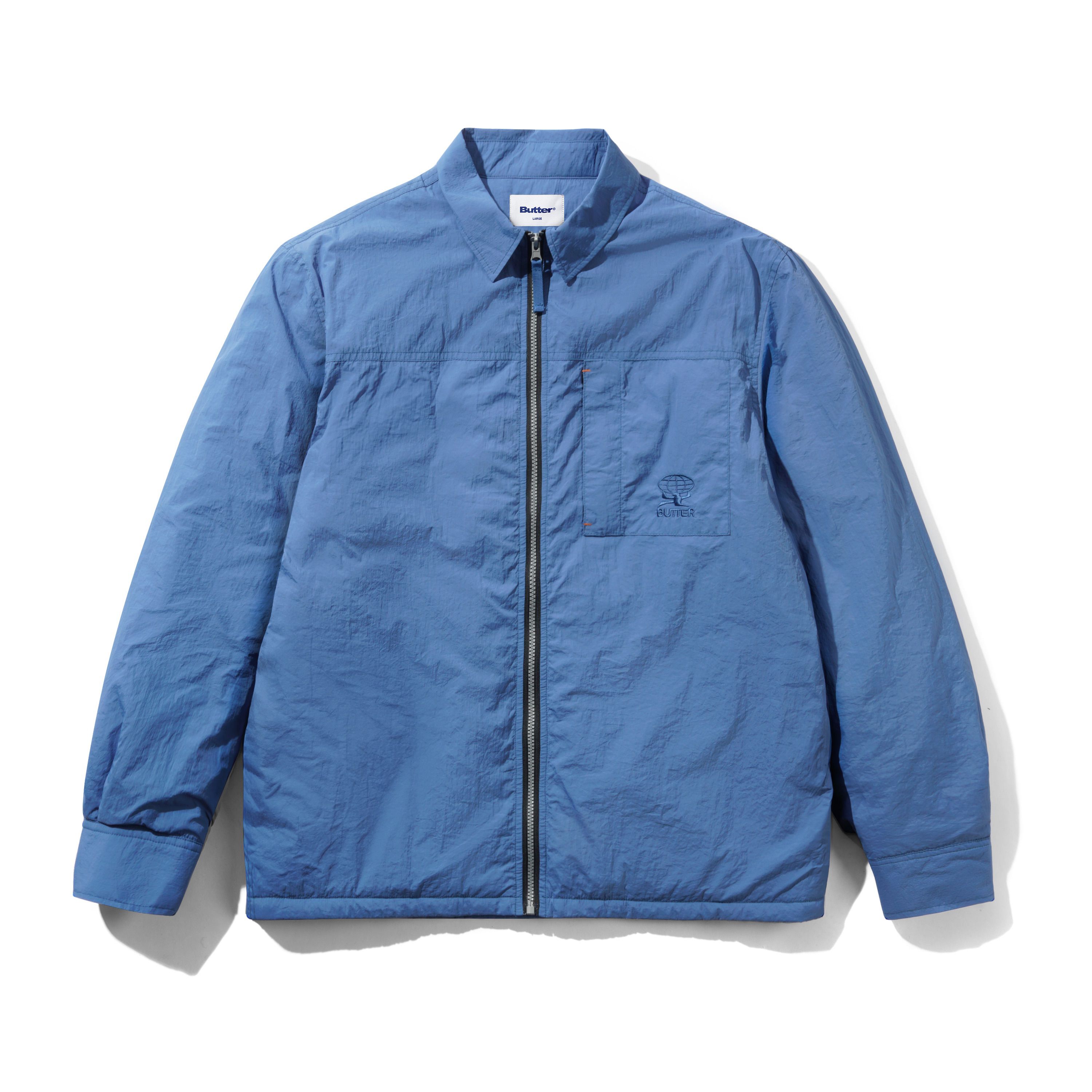 BUTTER - Terrain Insulated Overshirt - MARINE