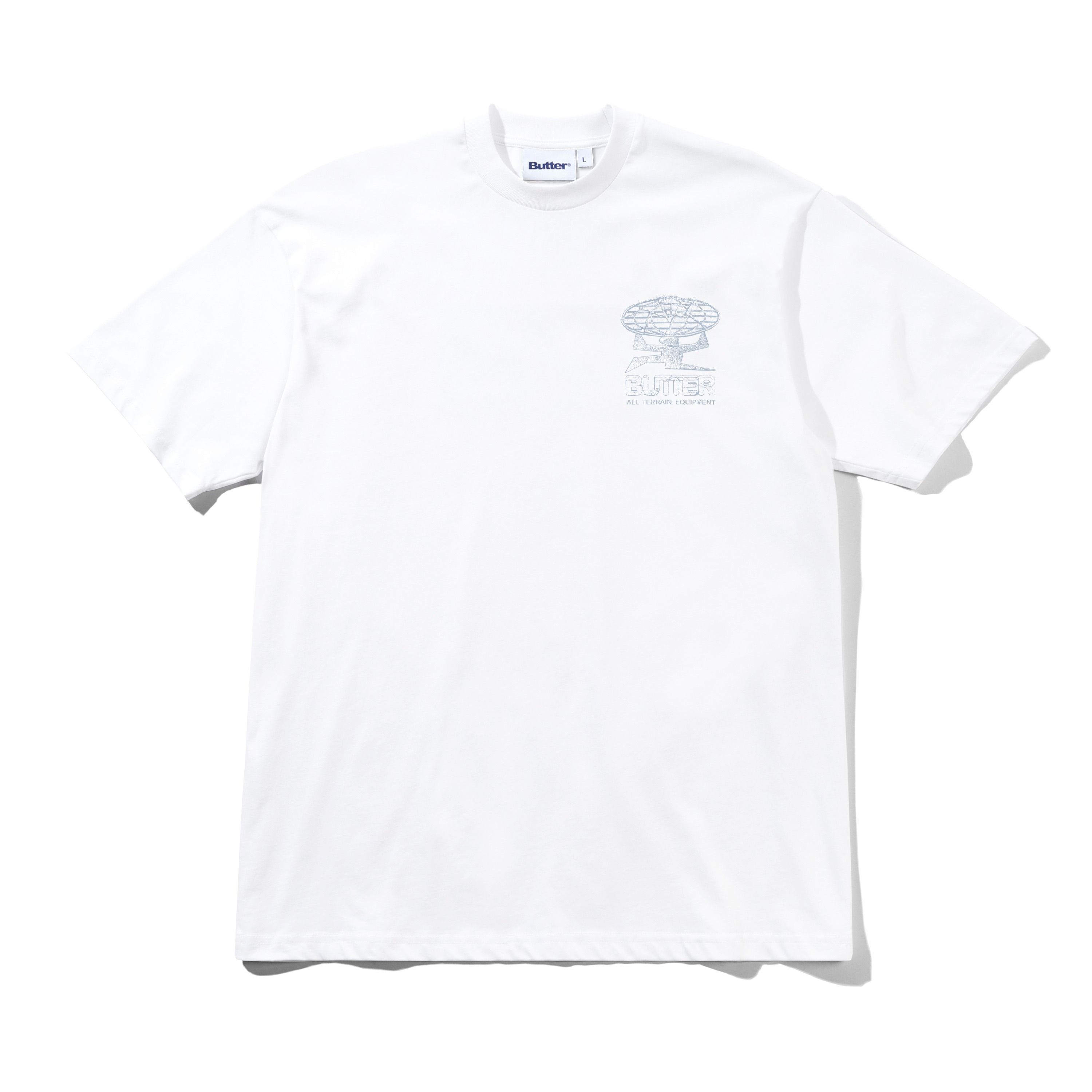 BUTTER - Terrain Tee - White