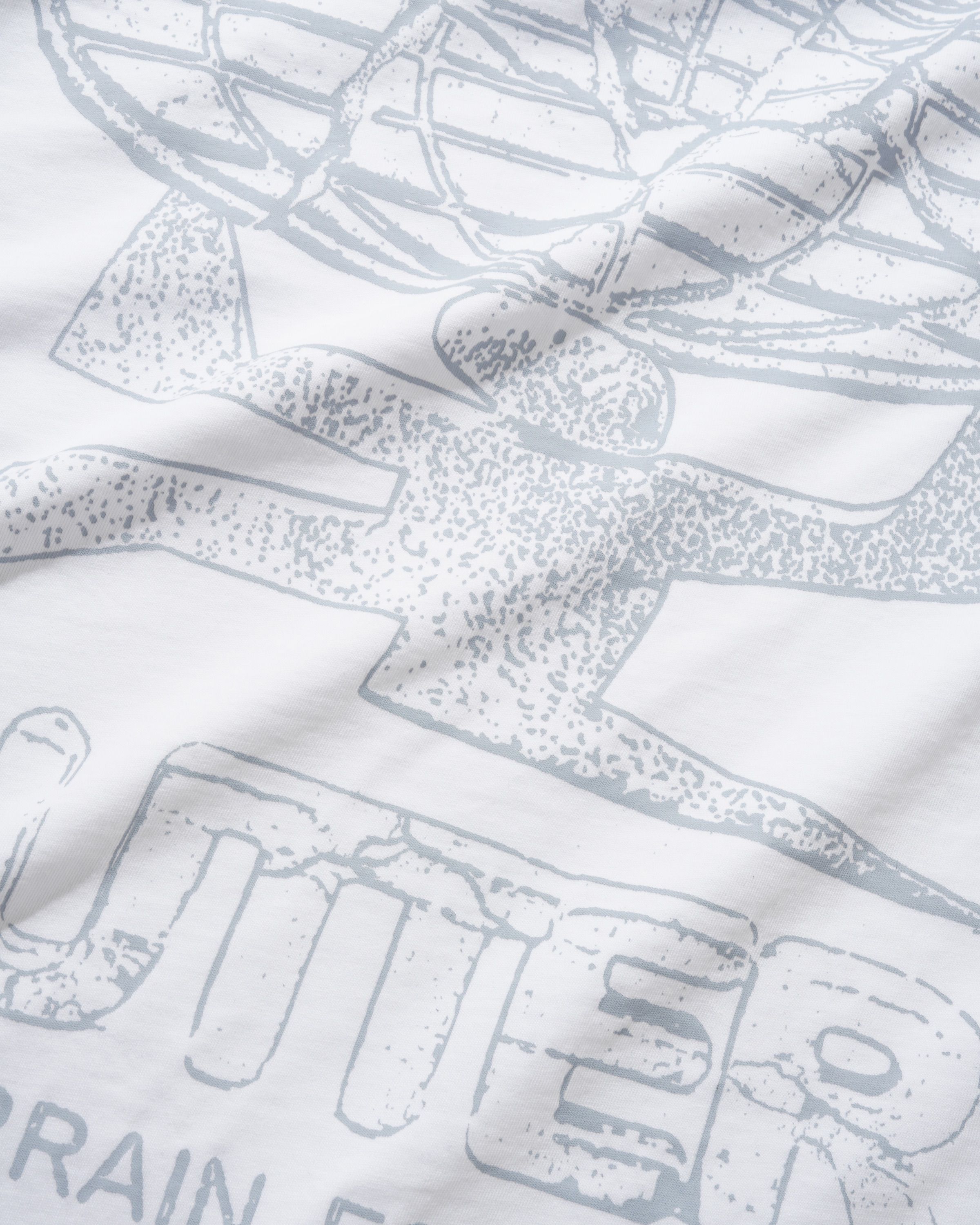 BUTTER - Terrain Tee - White