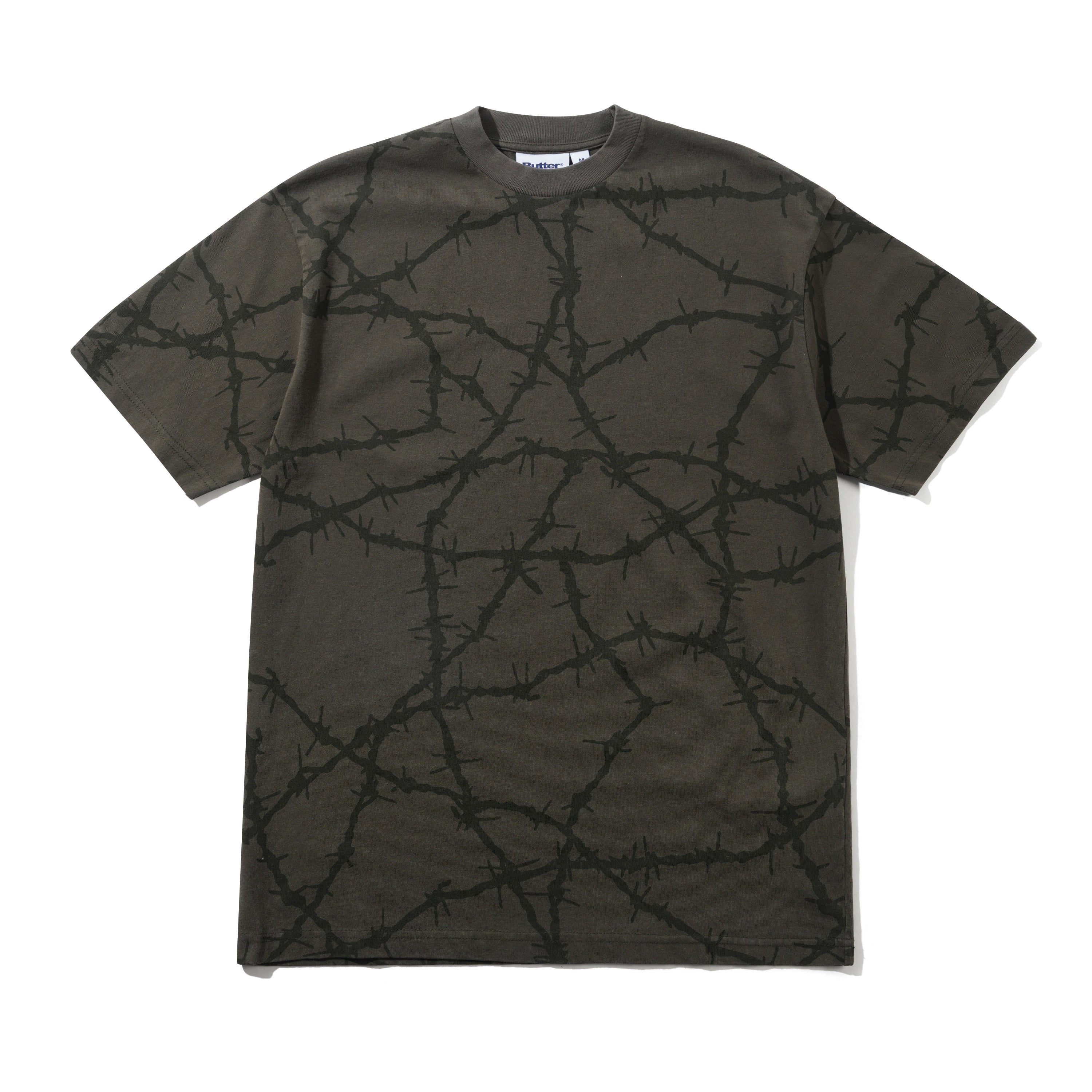 BUTTER - Wired Tee AOP - Fudge