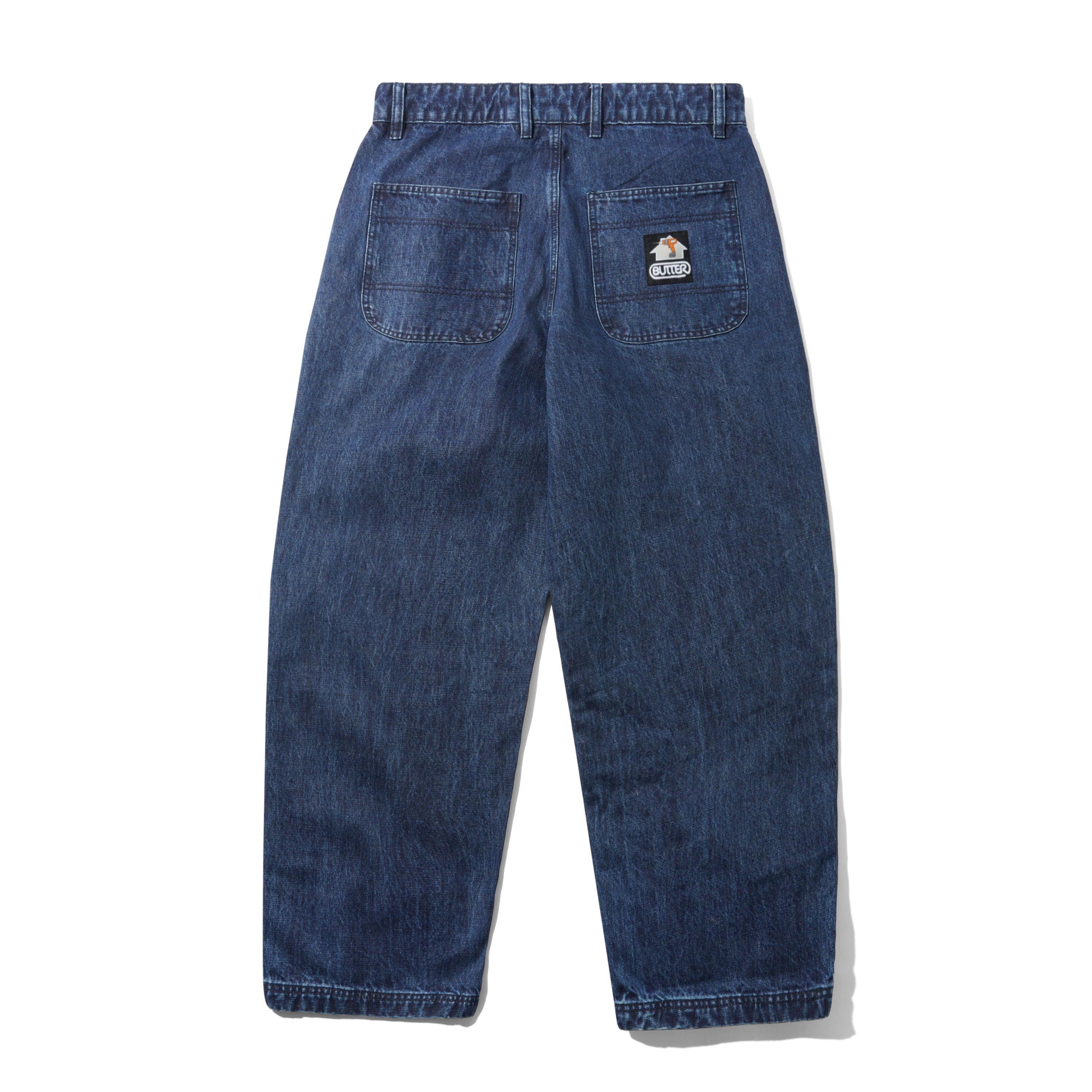 BUTTER - Work Pants - Worn Indigo