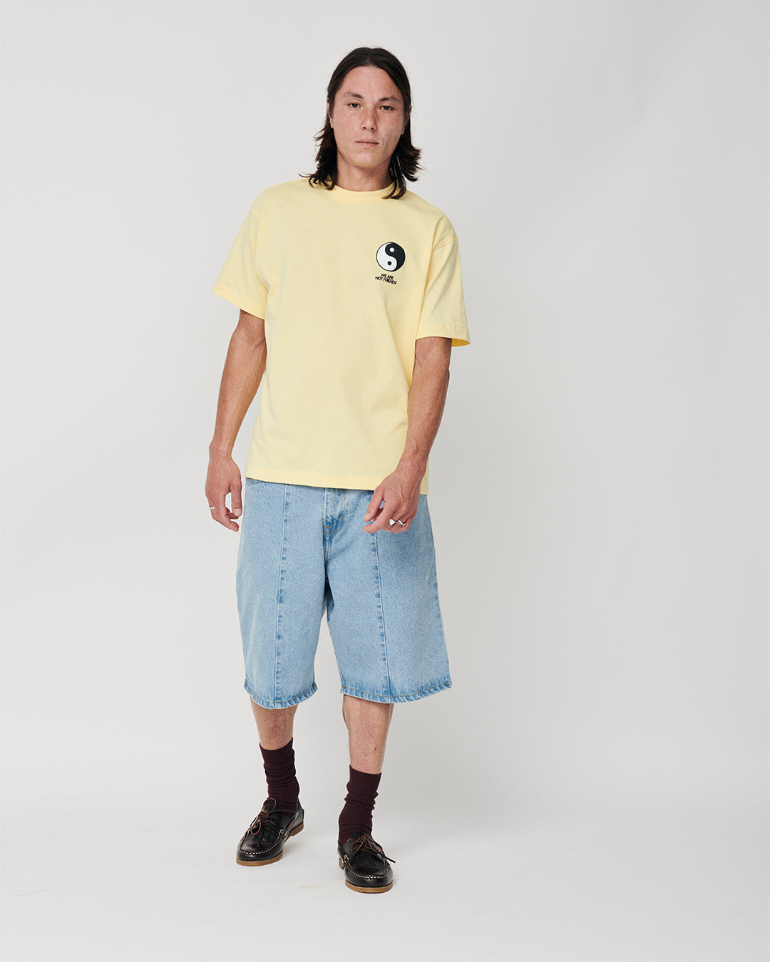 WE ARE NOT FRIENDS - YINGYANG TWINS - YELLOW/PASTEL