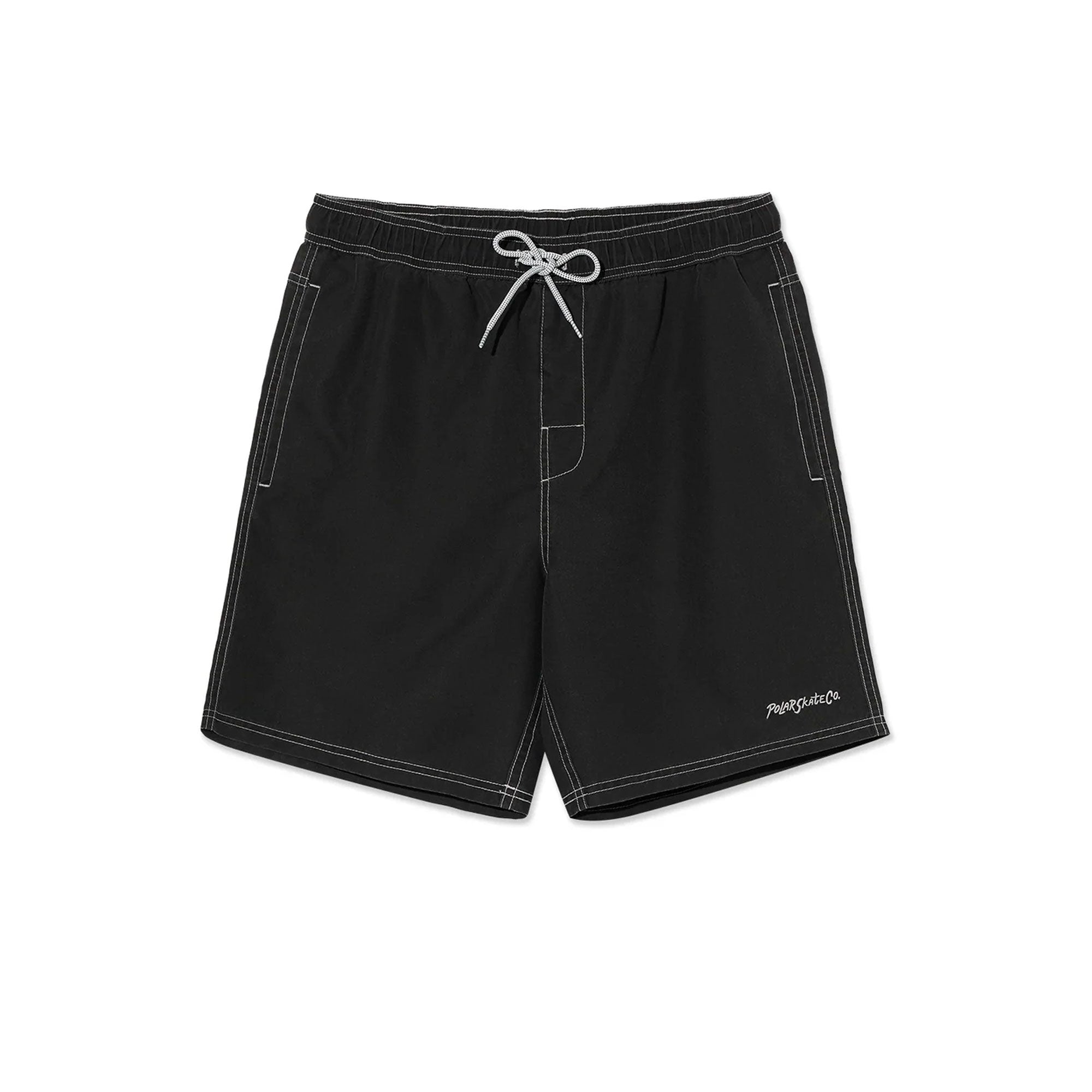 POLAR - ZIGGY SWIM SHORTS - VINTAGE BLACK