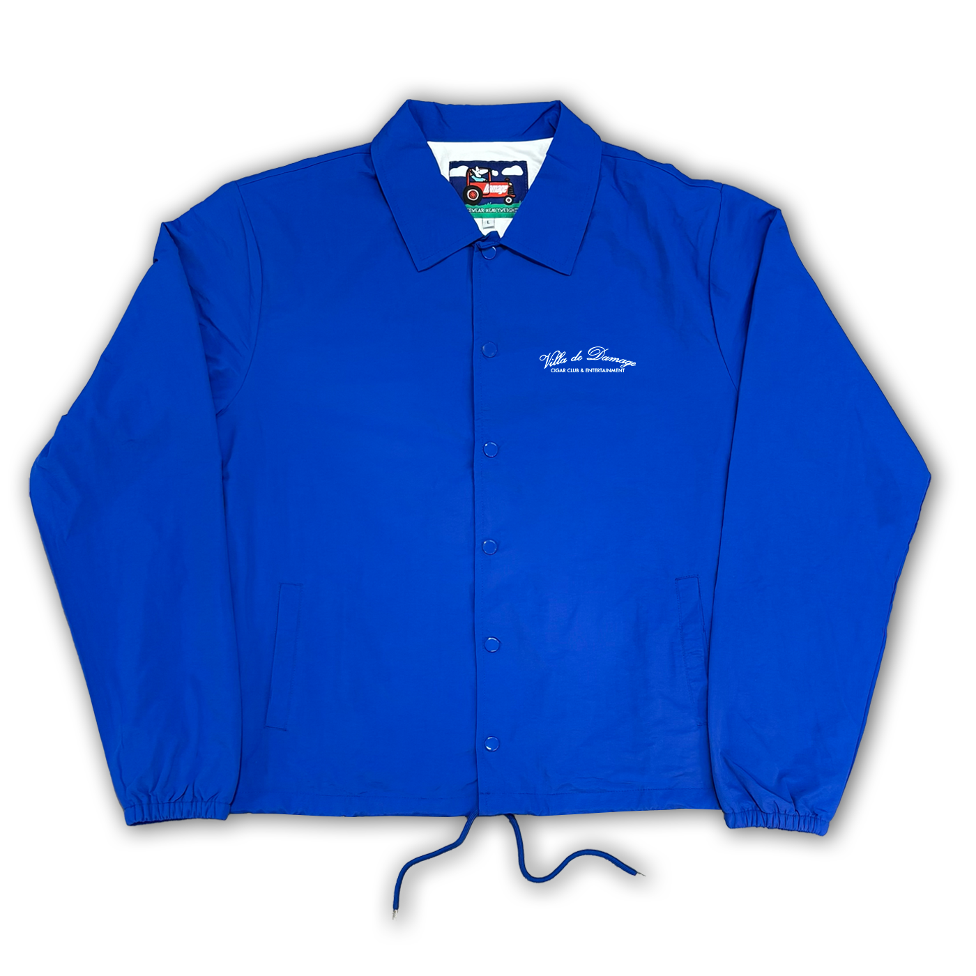 DAMAGE - SKRESS COACH JKT - ROYAL BLUE