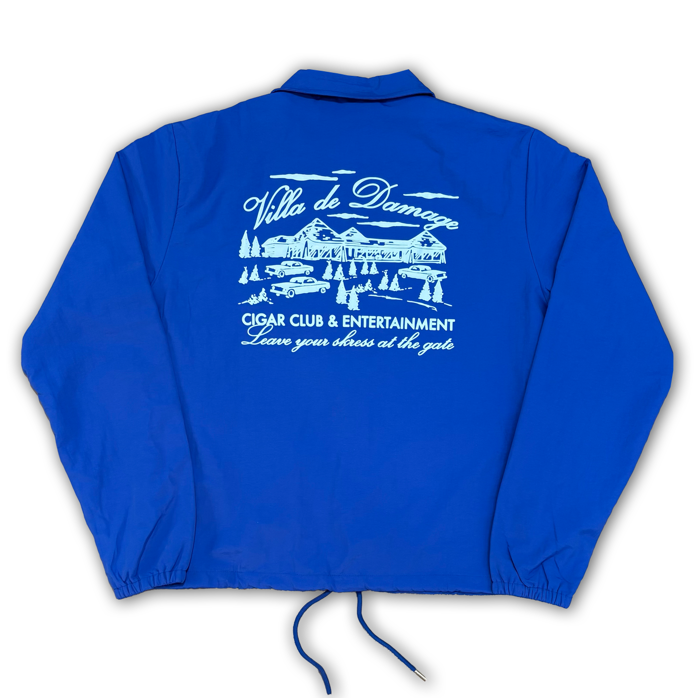 DAMAGE - SKRESS COACH JKT - ROYAL BLUE