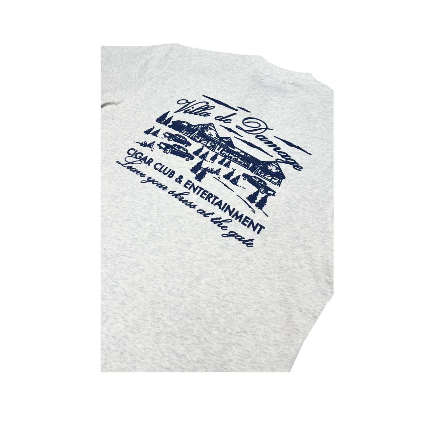 DAMAGE - SKRESS TEE - ASH GREY