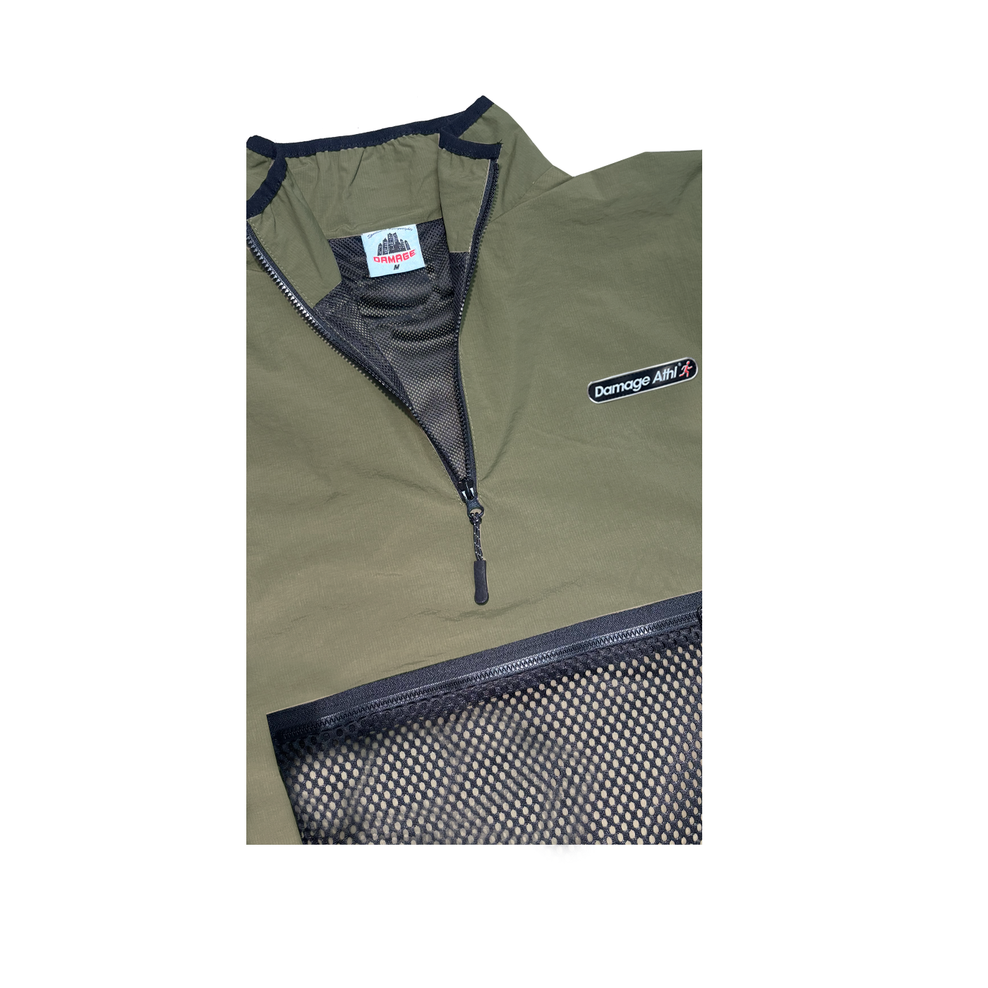 DAMAGE - TUNDRA 1/4 ZIP JKT - MILITARY GREEN